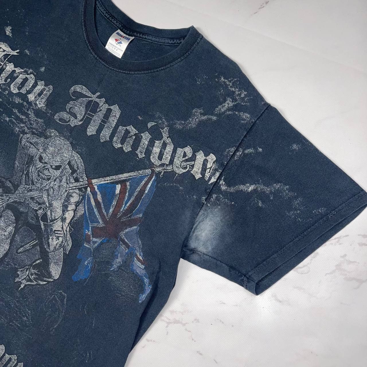 Vintage Vintage X Band tees Iron Maiden 2007 Rock Tour Rap Merch L Size US L / EU 52-54 / 3 - 6 Thumbnail