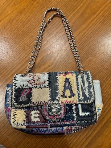 Chanel Chanel Rare Denim Patchwork Flap Bag Size ONE SIZE - 1 Thumbnail