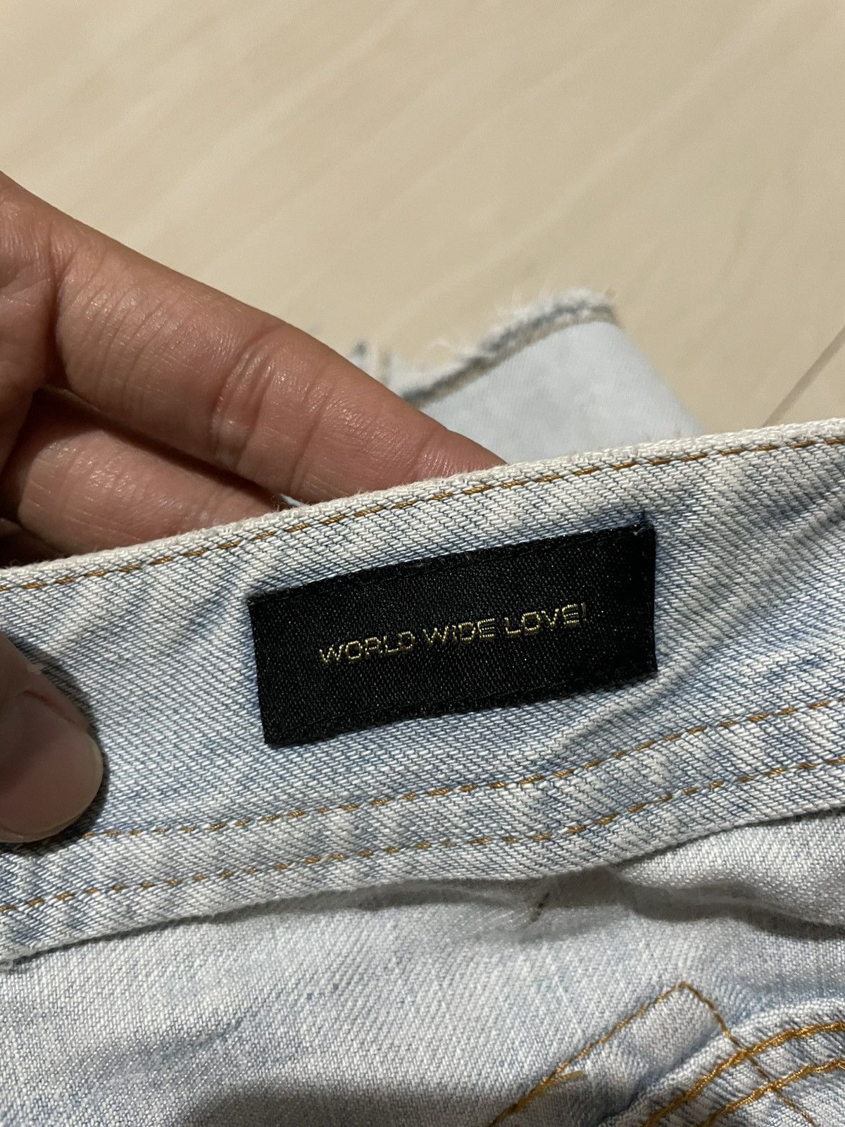 Other Y2k short worldwidelove Size 23" - 4 Thumbnail