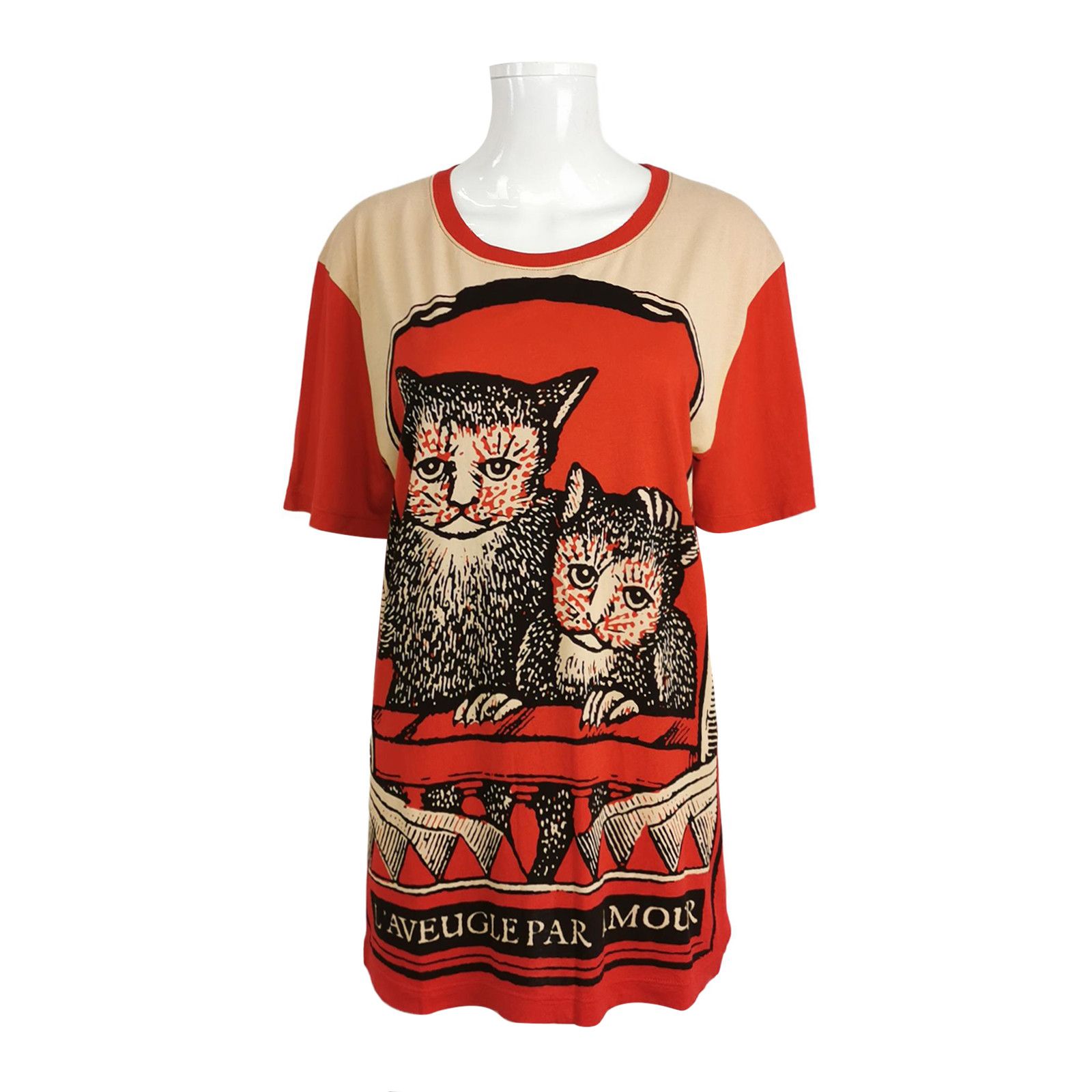 Gucci Gucci Women s Short Sleeve Shirts Size S / US 4 / IT 40 - 1 Thumbnail