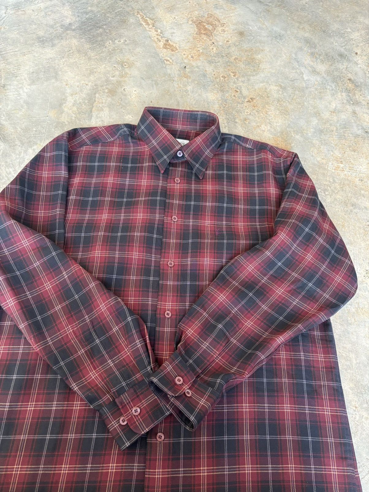 Yves Saint Laurent Yves Saint Laurent Shirt Size US L / EU 52-54 / 3 - 3 Thumbnail