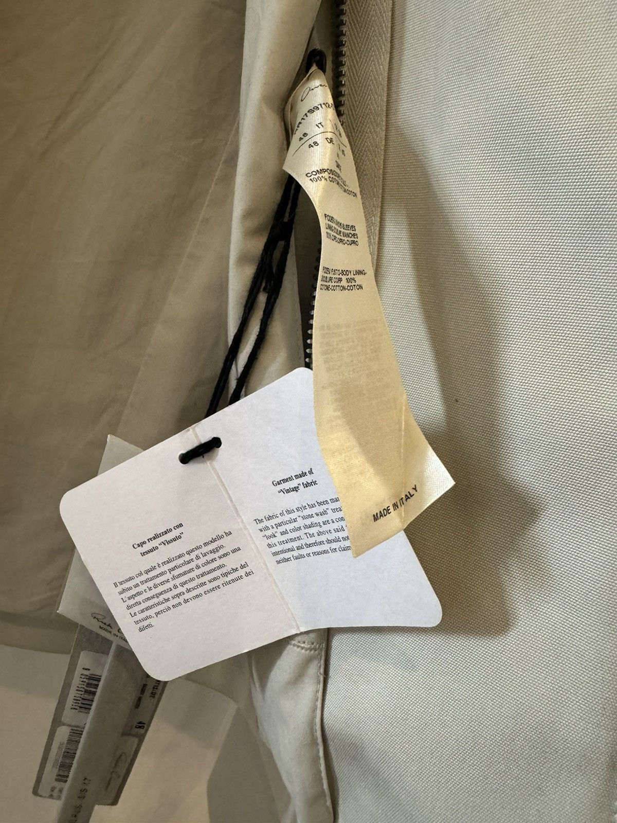 Rick Owens Rick Owens Walrus SS17 Brother jacket 48 small Dinge Size US S / EU 44-46 / 1 - 7 Thumbnail