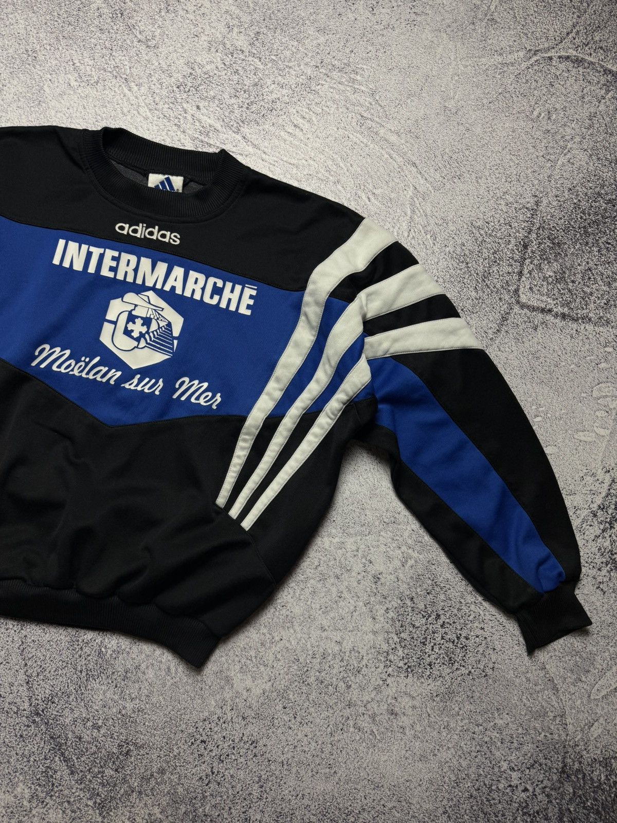 Adidas Vintage 90s Adidas Sweatshirt 3 Stripes Street Sport Style Size US M / EU 48-50 / 2 - 7 Thumbnail
