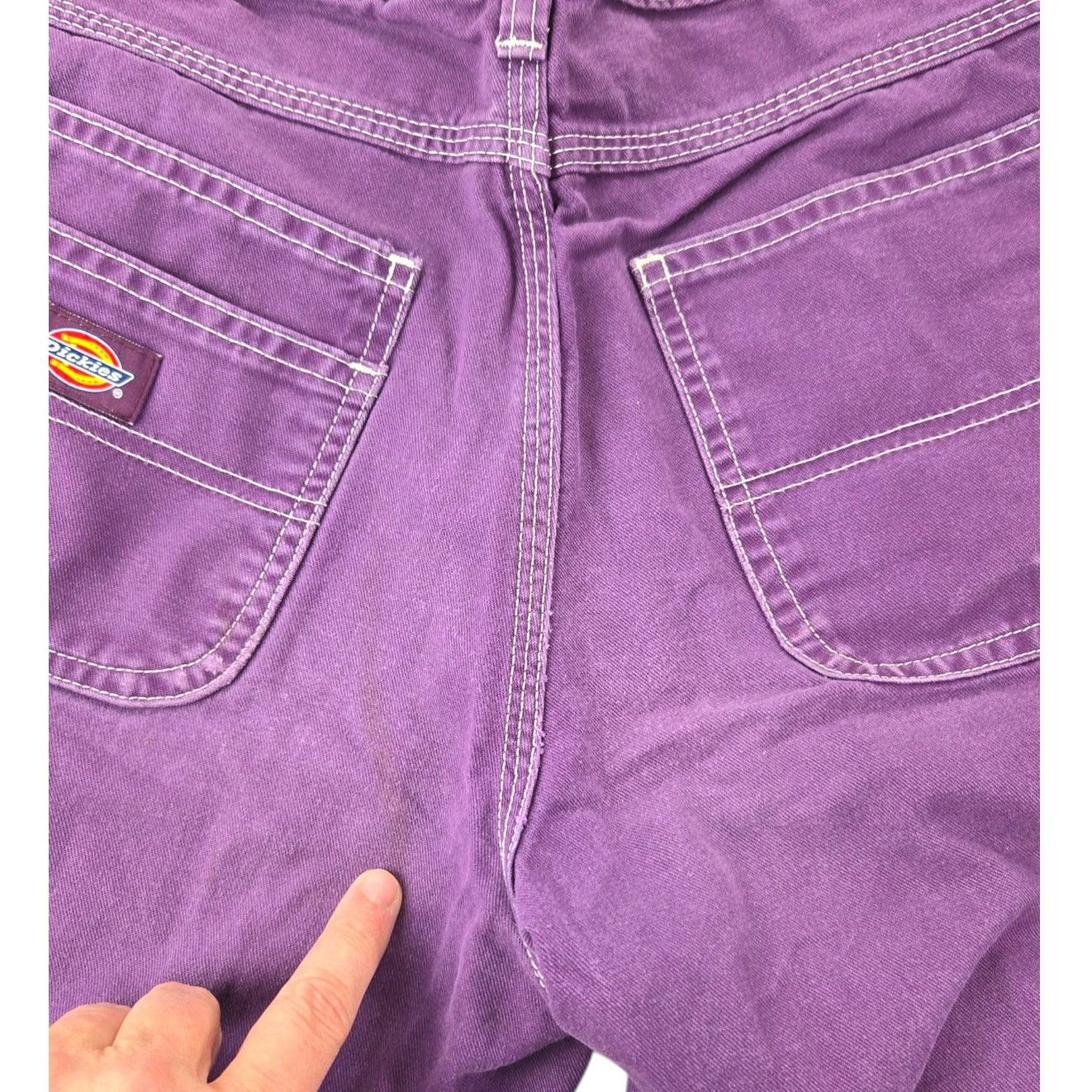 Dickies Dickies | Purple Carpenter Pants/Jeans Size 27" / US 4 / IT 40 - 8 Thumbnail