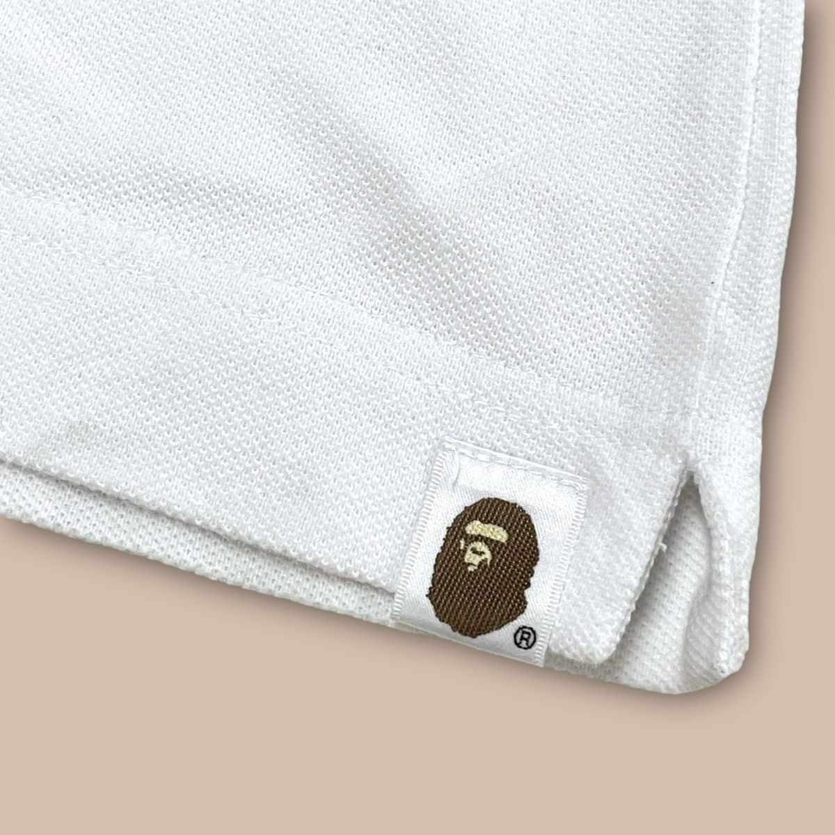 Bape Bape Teriyaki Boyz White Polo Size US L / EU 52-54 / 3 - 8 Thumbnail