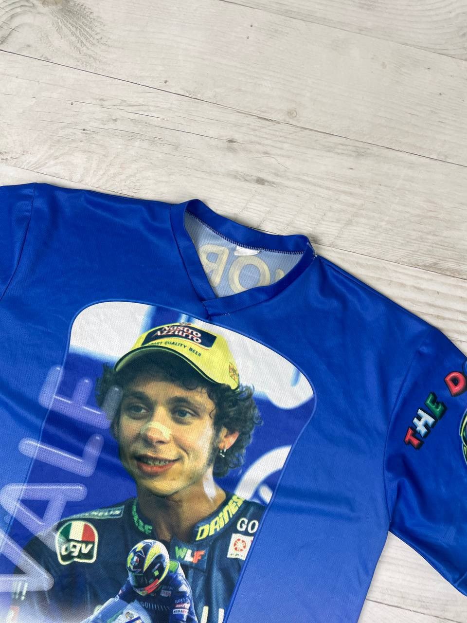 Other Vintage Valentino Rossi The Doctor T Shirt Jersey 90s MOTO Size US XL / EU 56 / 4 - 2 Thumbnail