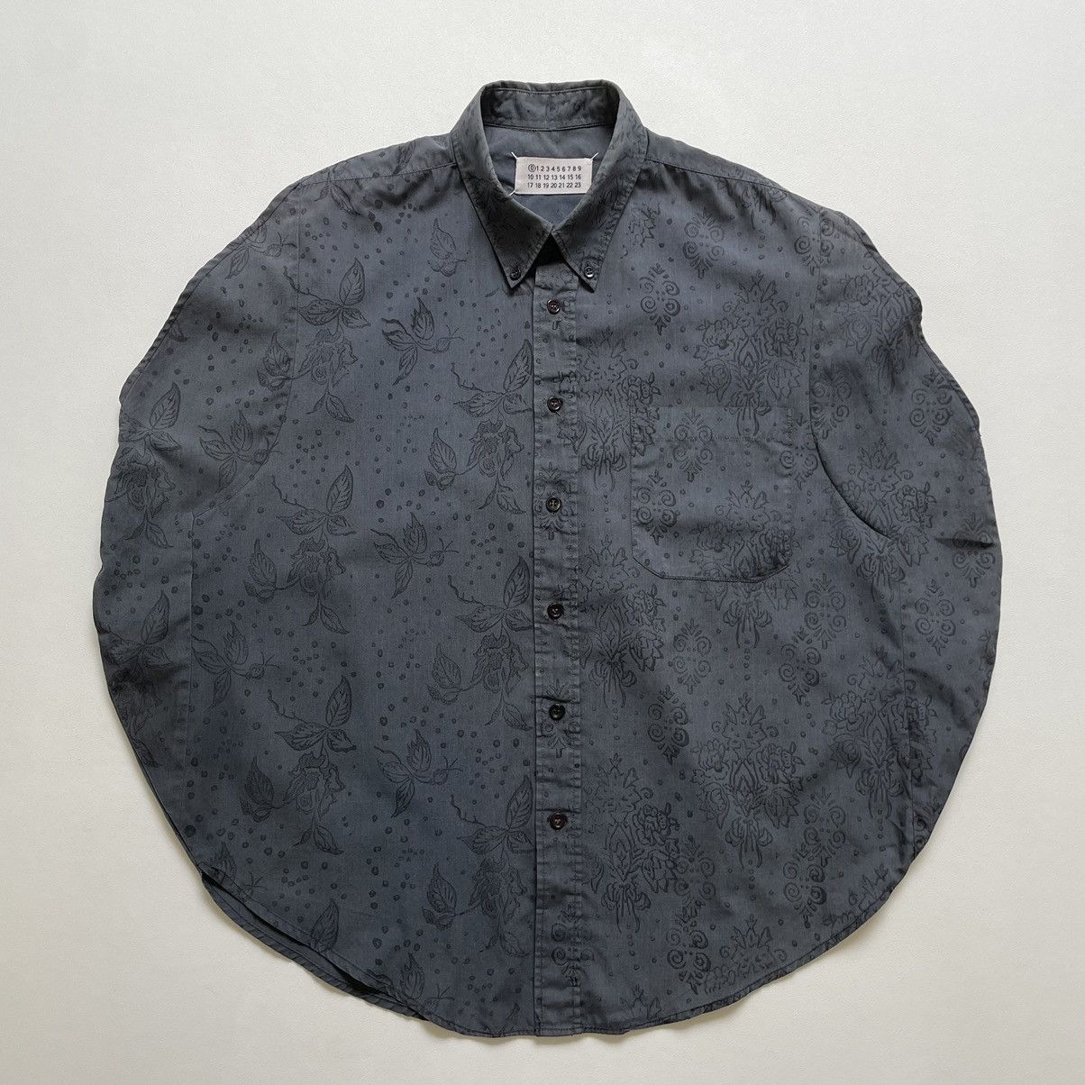 Maison Margiela S/S 02 Artisanal Line 0 Circle Shirt Size US S / EU 44-46 / 1 - 2 Thumbnail