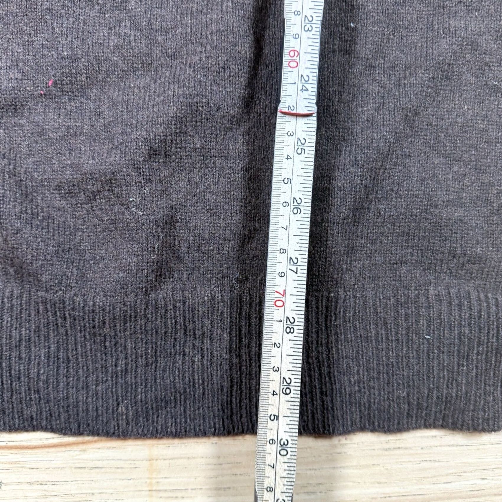 Ralph Lauren VINTAGE Ralph Lauren Sweater Mens XL Lambswool Brown V Neck Crew Neck Pullover Knit Italy 90s Mens Size US XL / EU 56 / 4 - 8 Thumbnail