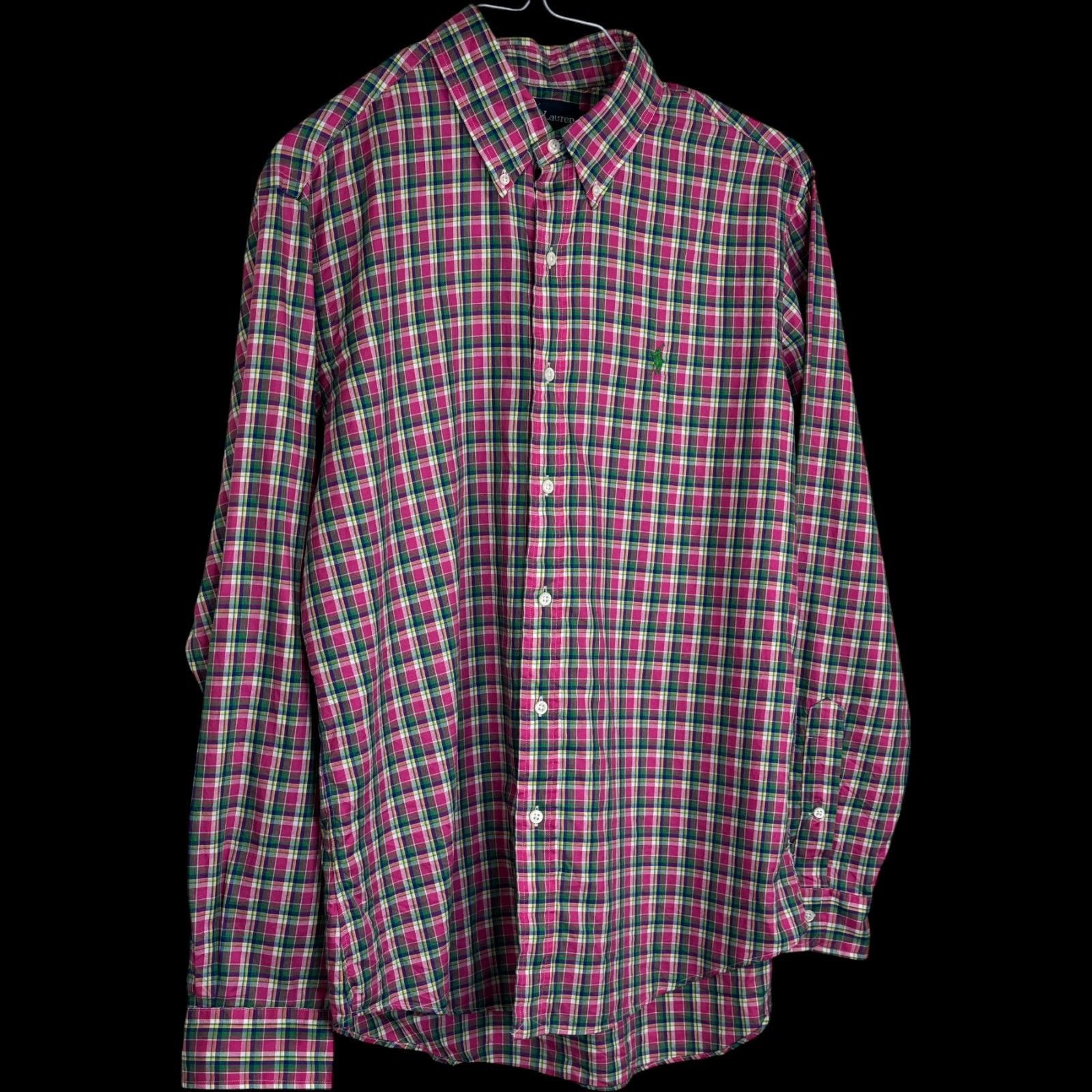 Ralph Lauren Ralph Lauren Men’s Plaid Button Down Shirt Large Multicolor Size US L / EU 52-54 / 3 - 7 Thumbnail