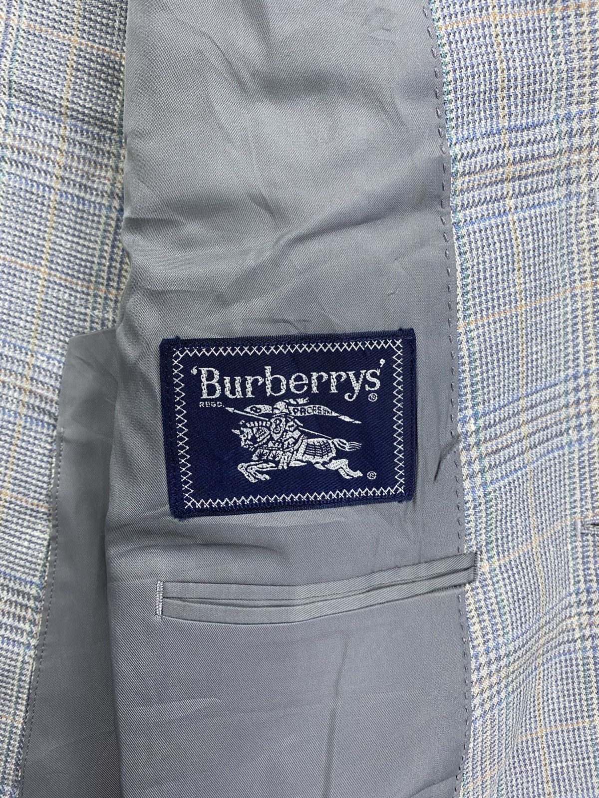 Burberry Vintage Burberry Double Button Blazer Suit Jacket Size US M / EU 48-50 / 2 - 9 Thumbnail
