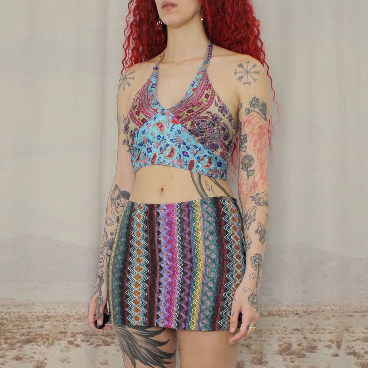 Other 🪩GREY HALTER TOP🪩 Size M / US 6-8 / IT 42-44 - 2 Thumbnail