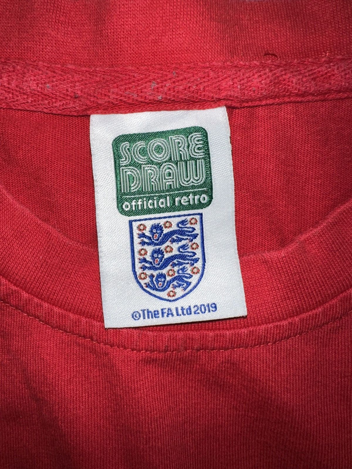 Other score draw official retro england Size US L / EU 52-54 / 3 - 4 Thumbnail