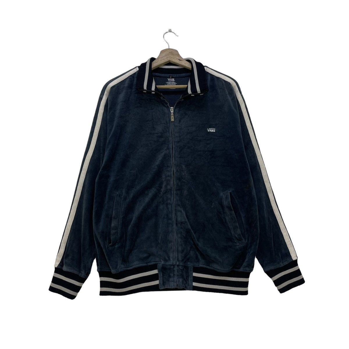 Vans 🫴🏻Vintage Vans Velvet Jacket Size US S / EU 44-46 / 1 - 1 Thumbnail