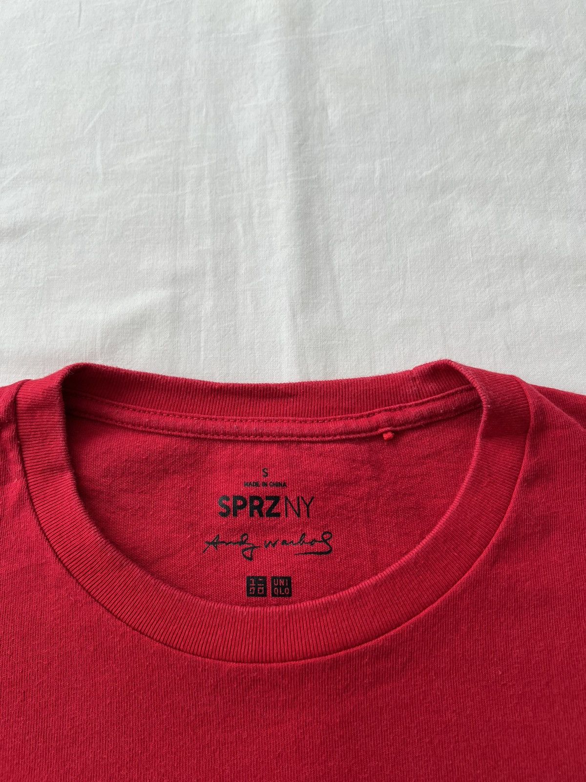 Uniqlo Uniqlo x Andy Warhol Art Pocket Red T-shirt Size US S / EU 44-46 / 1 - 7 Thumbnail