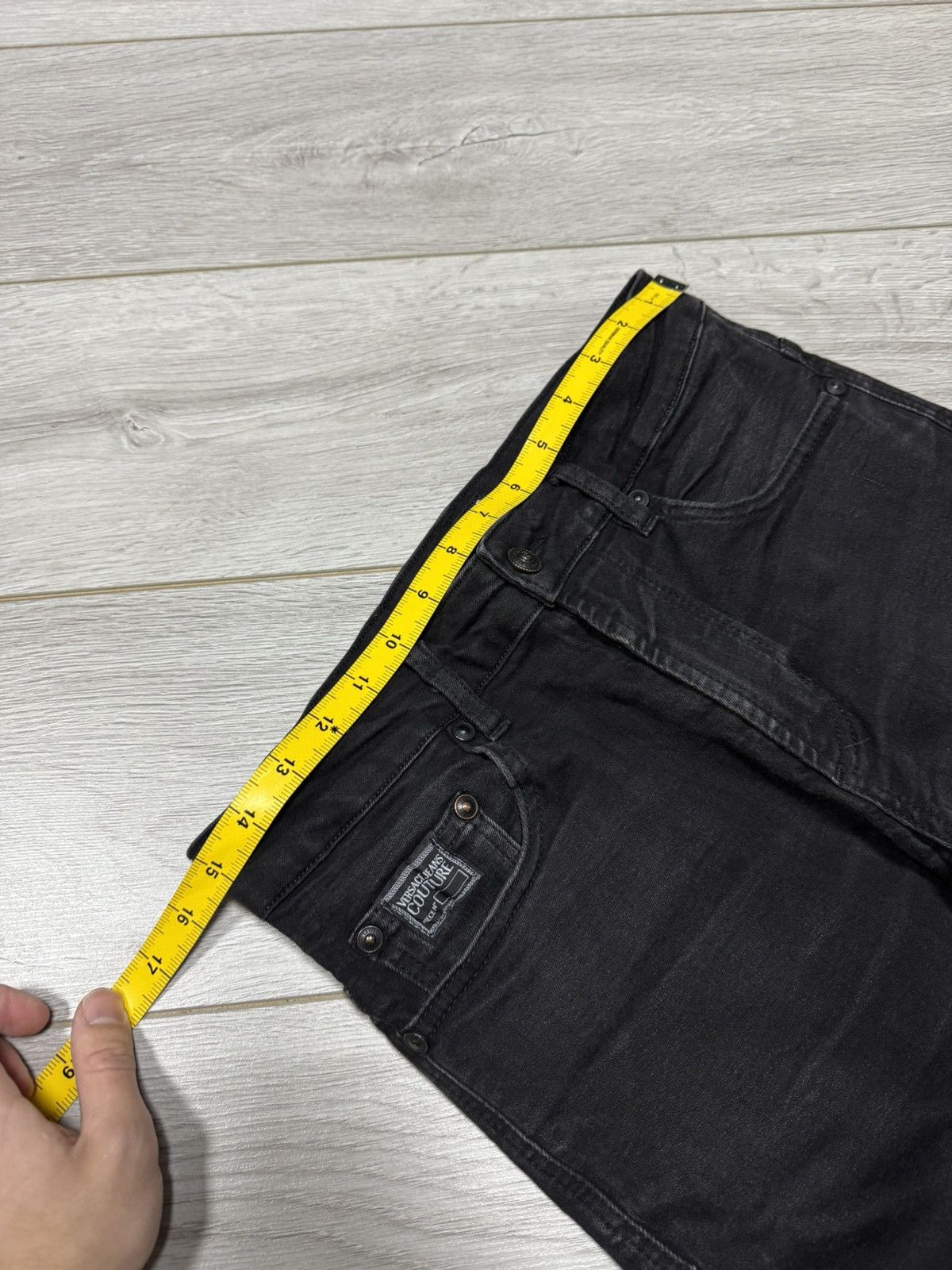 Versace Jeans Couture Versace big picket logo Stretchy jeans pants skinny Size US 30 / EU 46 - 9 Thumbnail