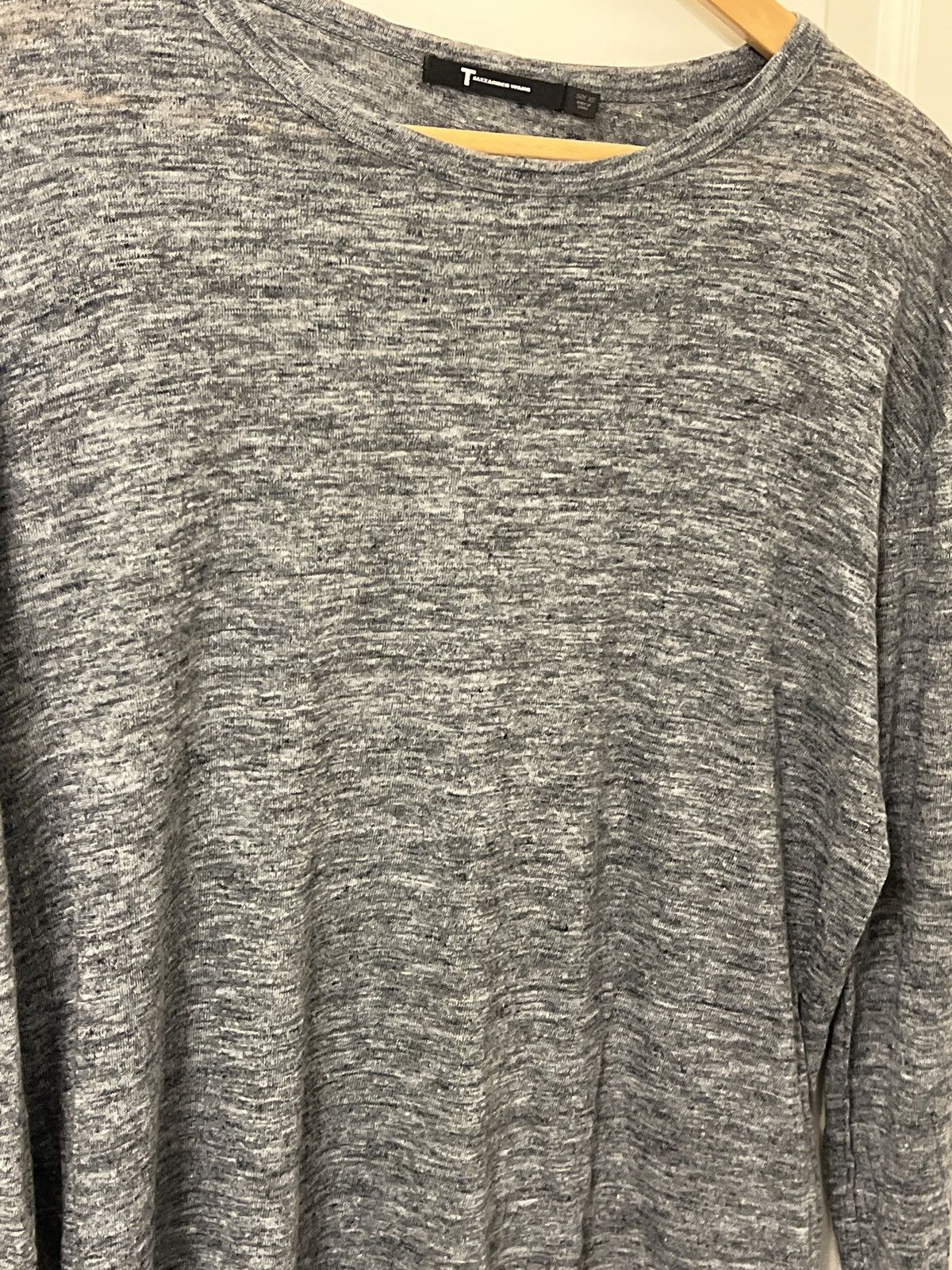 Alexander Wang × T by Alexander Wang T by Alexander Wang sz XS Linen Long Sleeve Tee Size US XS / EU 42 / 0 - 2 Thumbnail