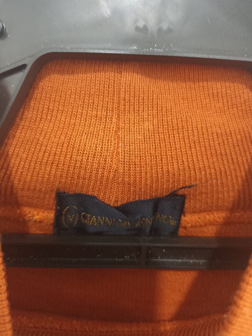 Gianni Valentino Gianni Valentino Orange Sweatshirt Size US L / EU 52-54 / 3 - 3 Thumbnail