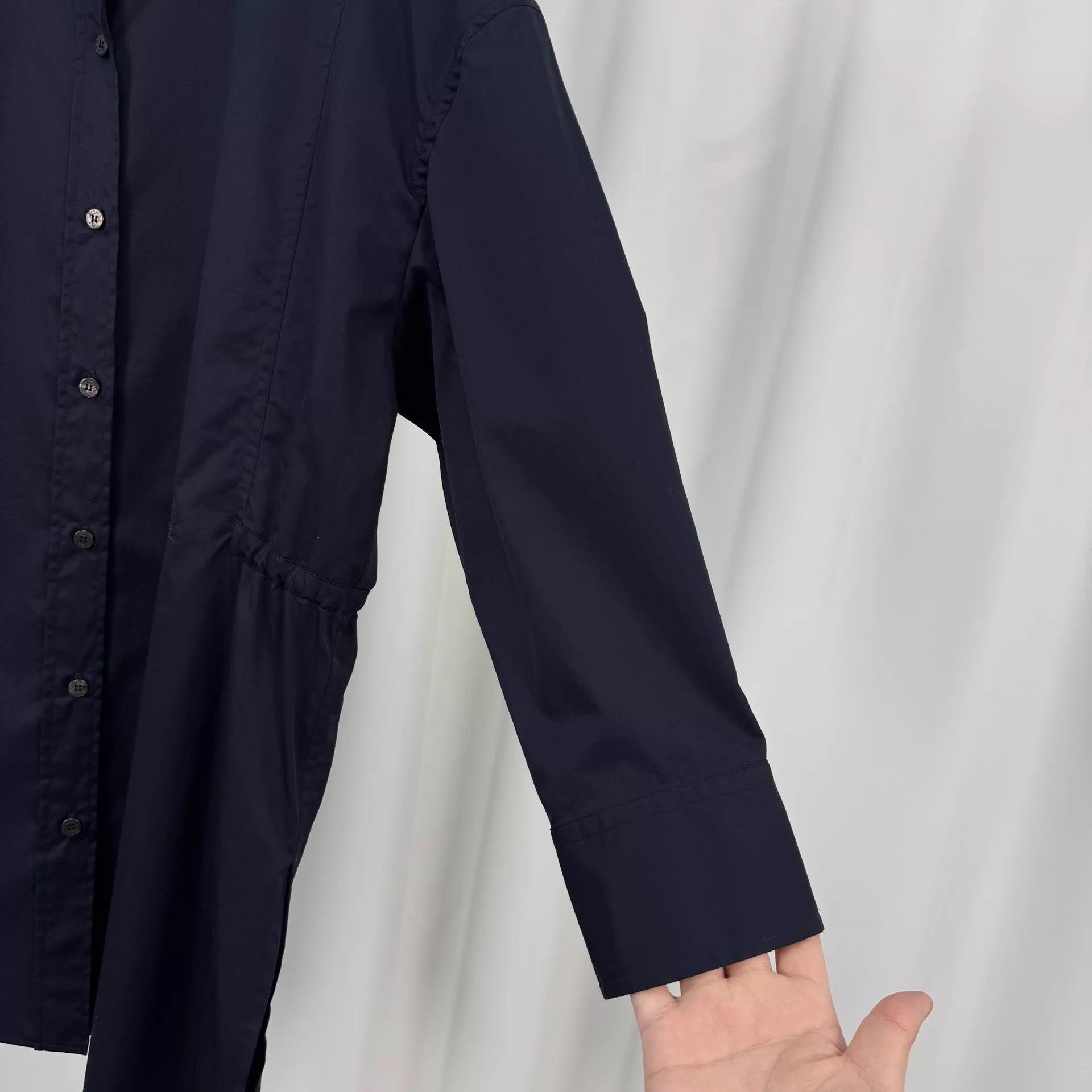 Hermes Hermes Carriage Motif Drawstring Shirtdress 36 New Size XS / US 0-2 / IT 36-38 - 4 Thumbnail