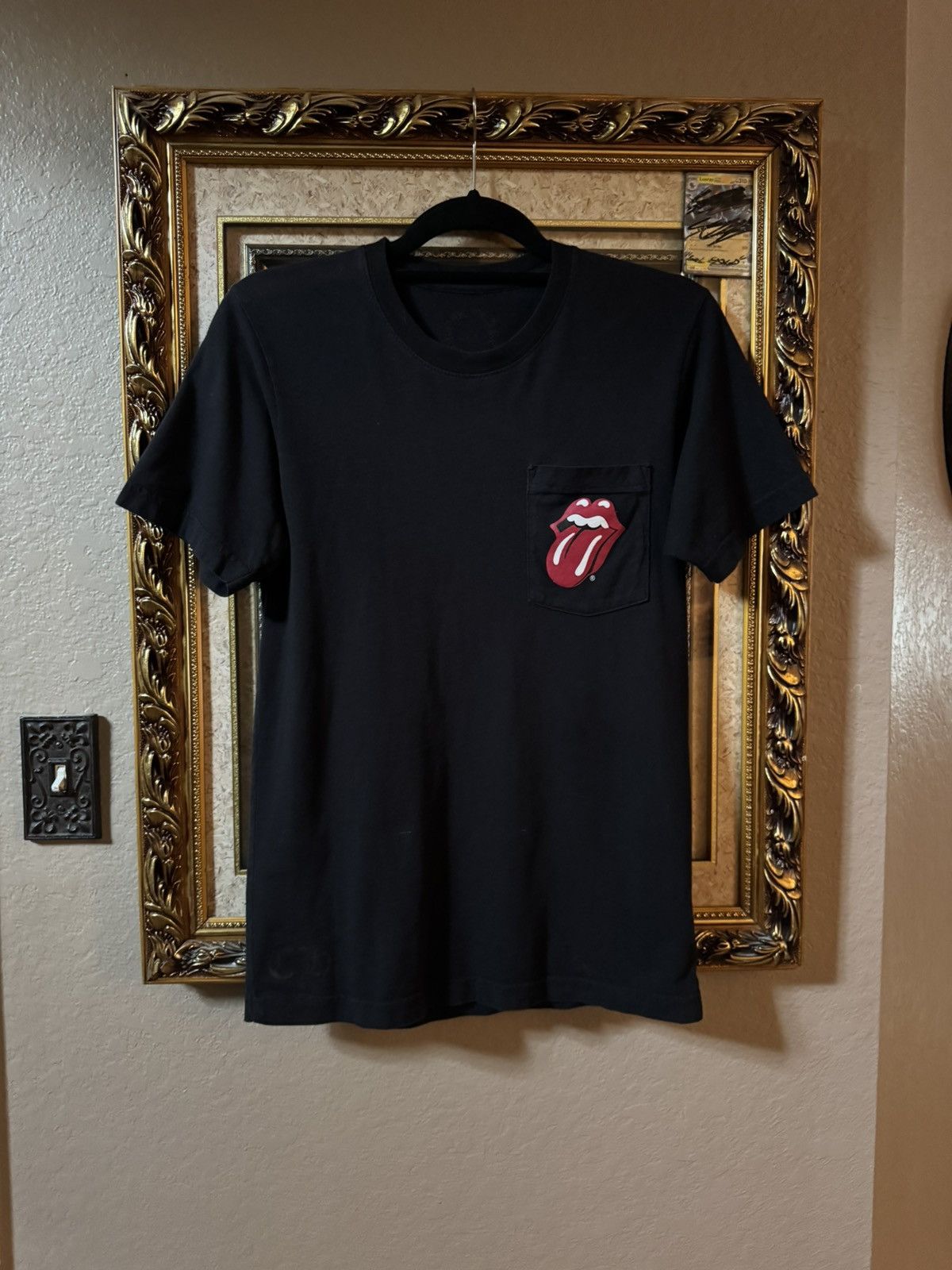 Chrome Hearts Rolling Stones Lip Shirt