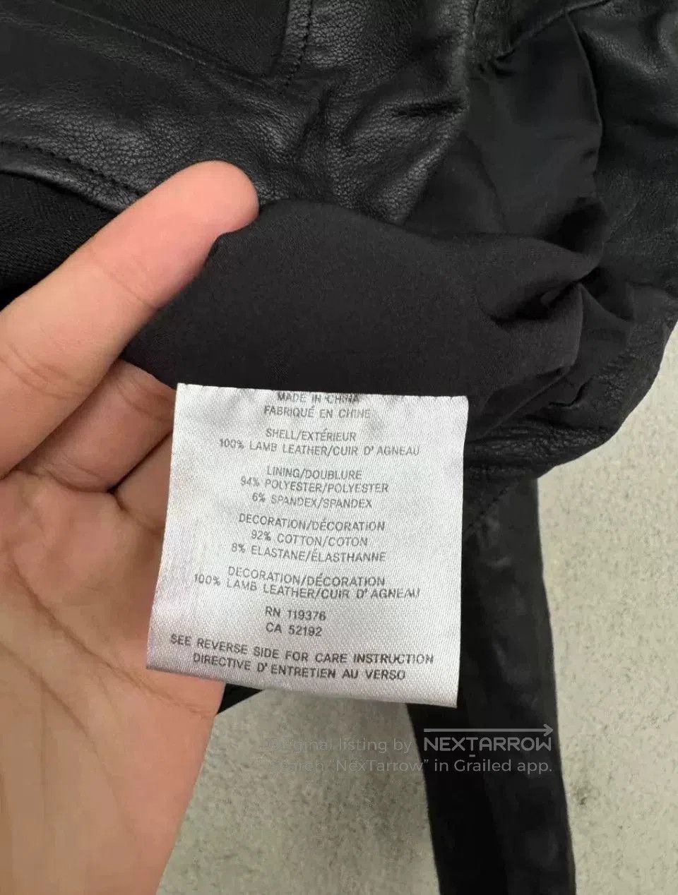 Helmut Lang Helmut Lang Fitted Leather Jacket. Size S / US 4 / IT 40 - 6 Thumbnail