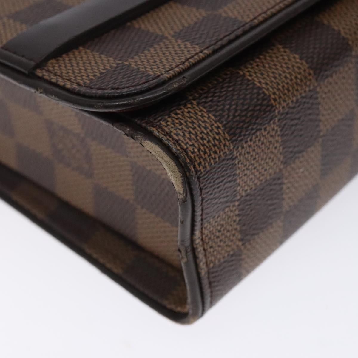 Louis Vuitton LOUIS VUITTON Damier Ebene Tribeca Mini Shoulder Bag N51162 Size ONE SIZE - 8 Thumbnail