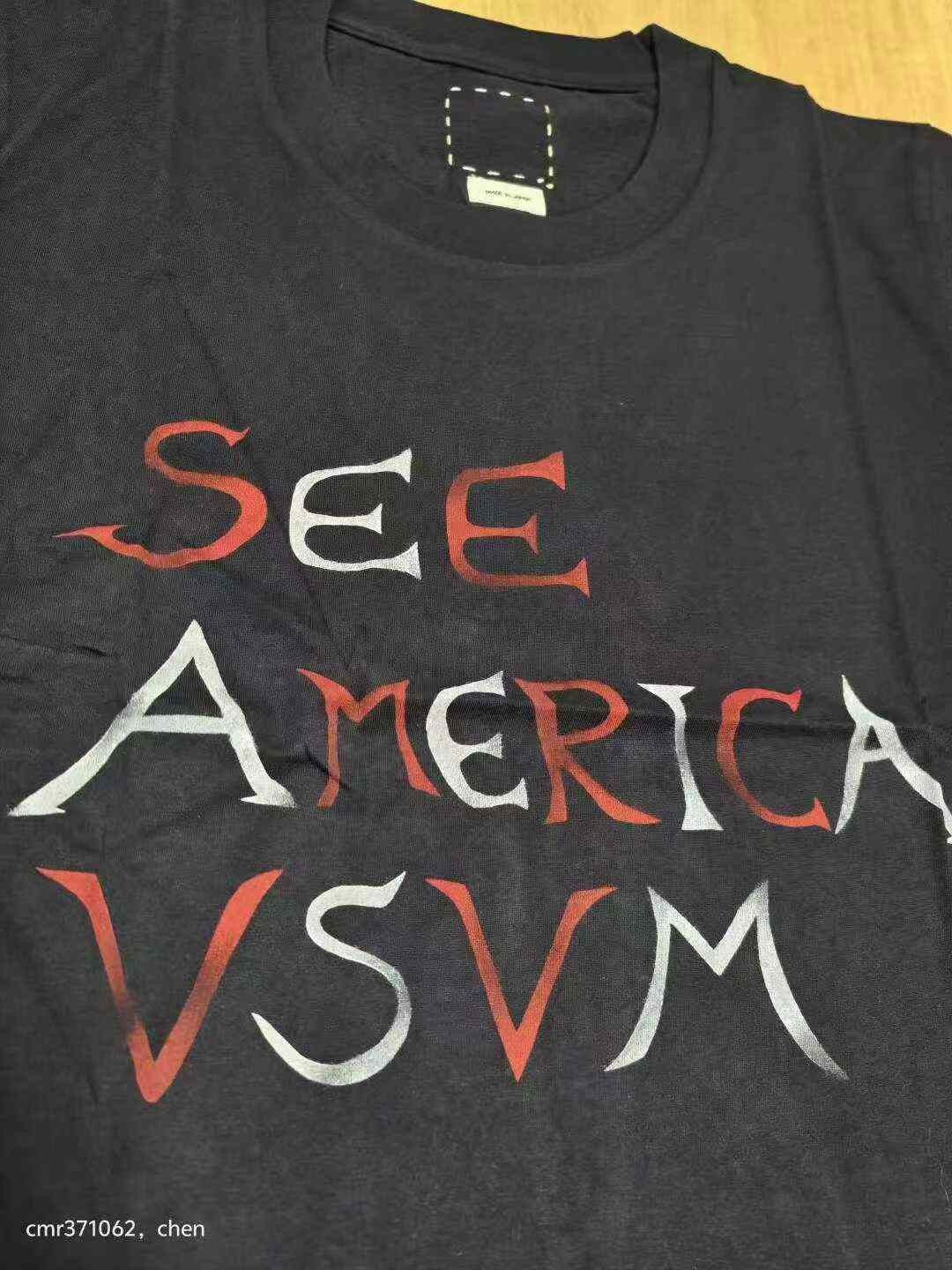 Visvim visvim 18AW Spot Stencil A-Line S/S Tee Size US L / EU 52-54 / 3 - 2 Thumbnail
