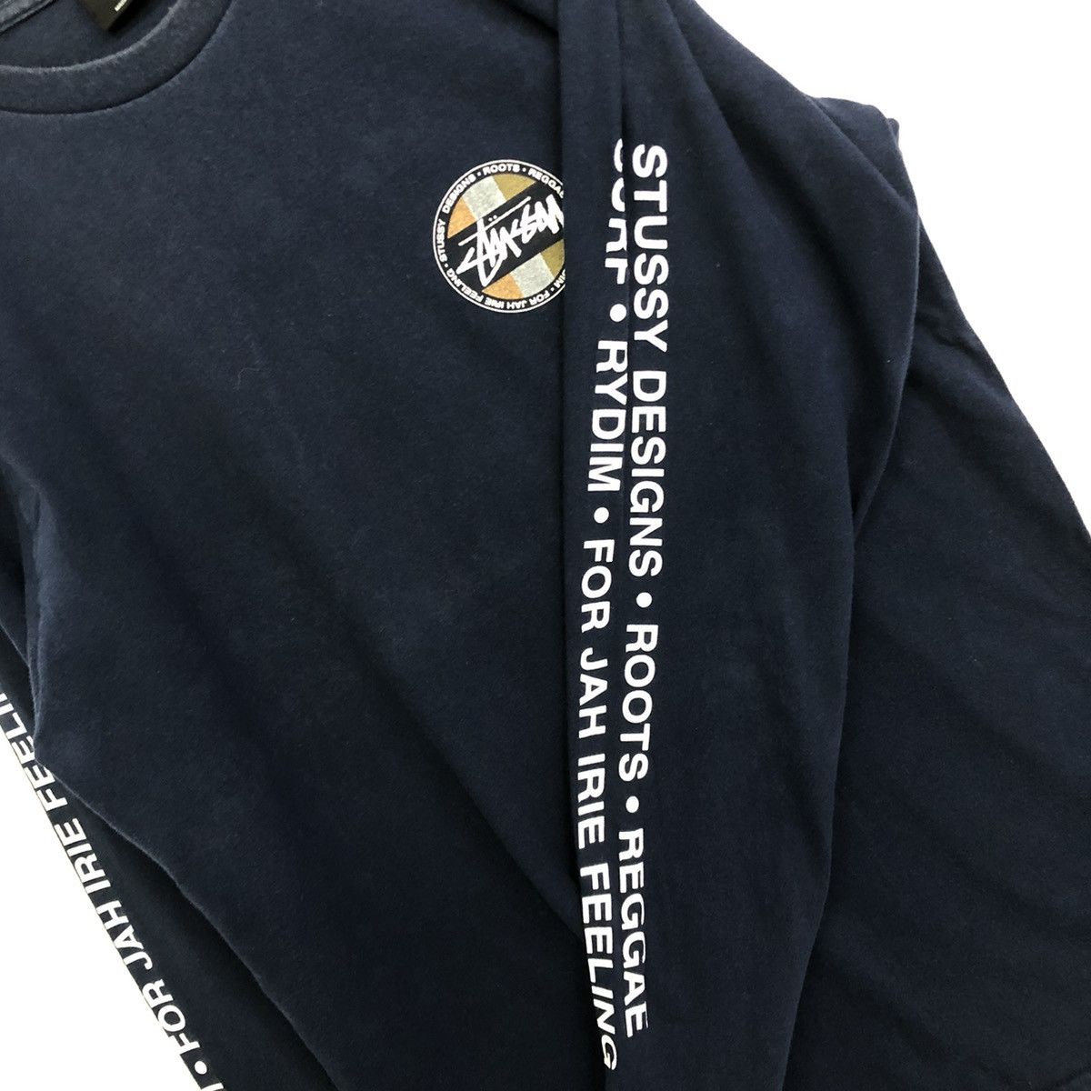 Stussy Stussy Reggae Roots For Jah Irie Feeling Long Sleeve Tee Size US M / EU 48-50 / 2 - 12 Thumbnail