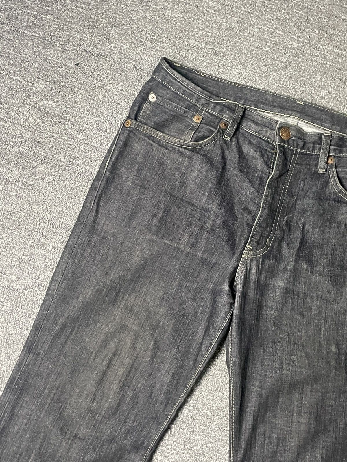 Edwin × Japanese Brand × Vintage EDWIN Men’s Straight Cut Jeans (83) Size US 36 / EU 52 - 5 Thumbnail
