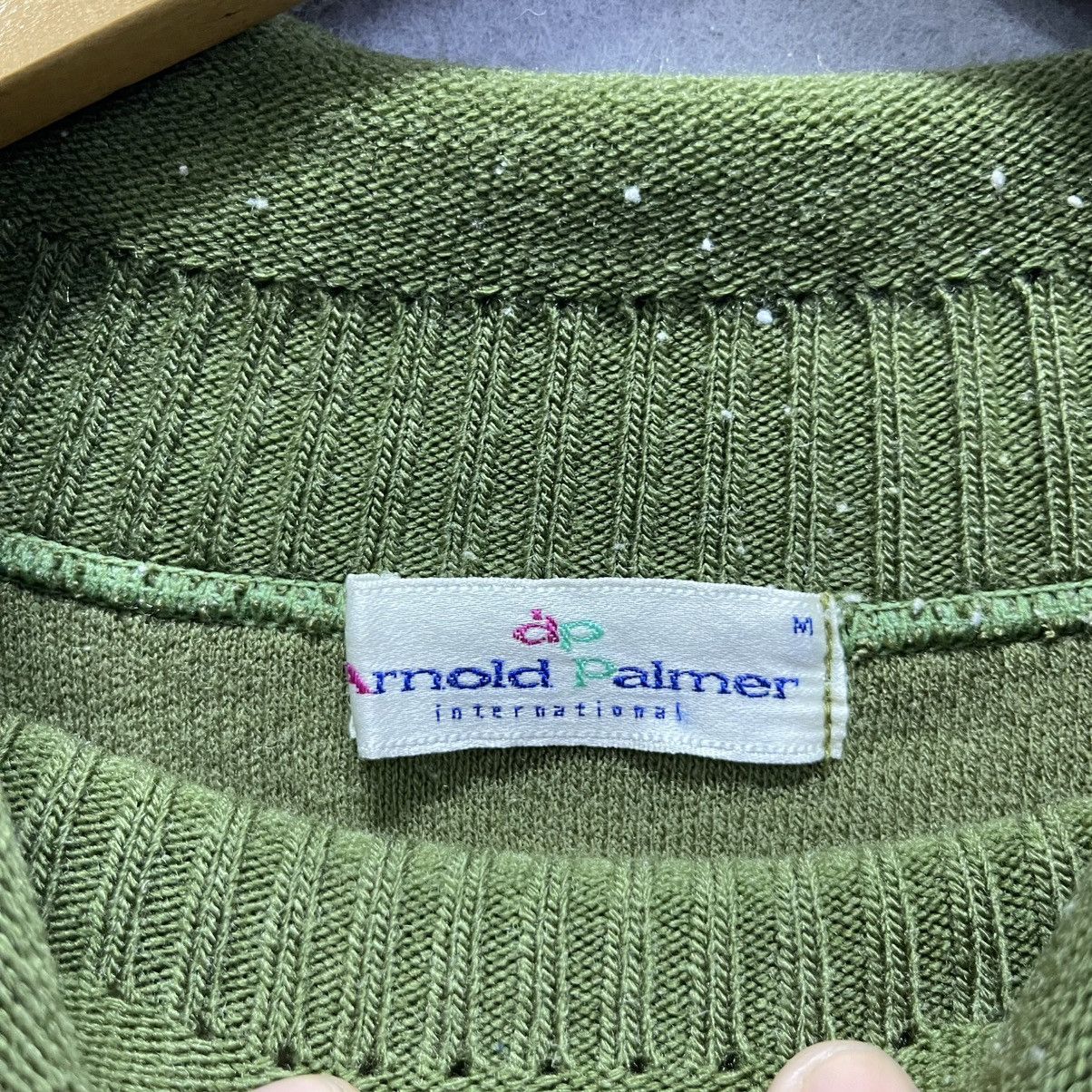 Japanese Brand Vintage Arnold Palmer International Fuzzy Knit Sweatshirt Size US M / EU 48-50 / 2 - 7 Thumbnail