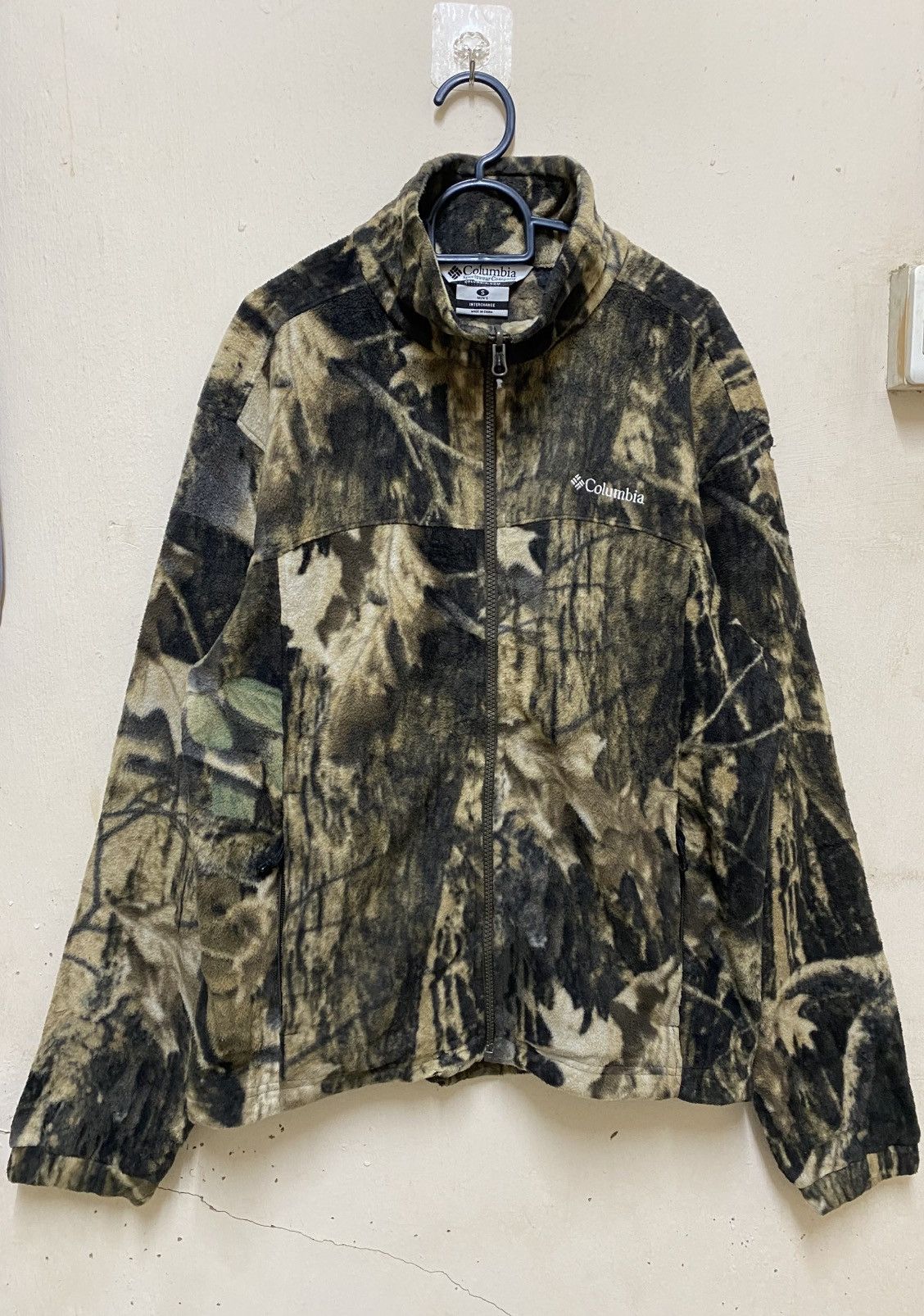 Columbia Fleece Sweatshirt Camo Realtree zipper Size US S / EU 44-46 / 1 - 1 Thumbnail