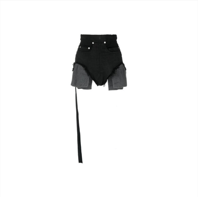 Rick Owens Rick Owens Women's Shorts S EU Size 25" / US 0 / IT 36 - 1 Thumbnail