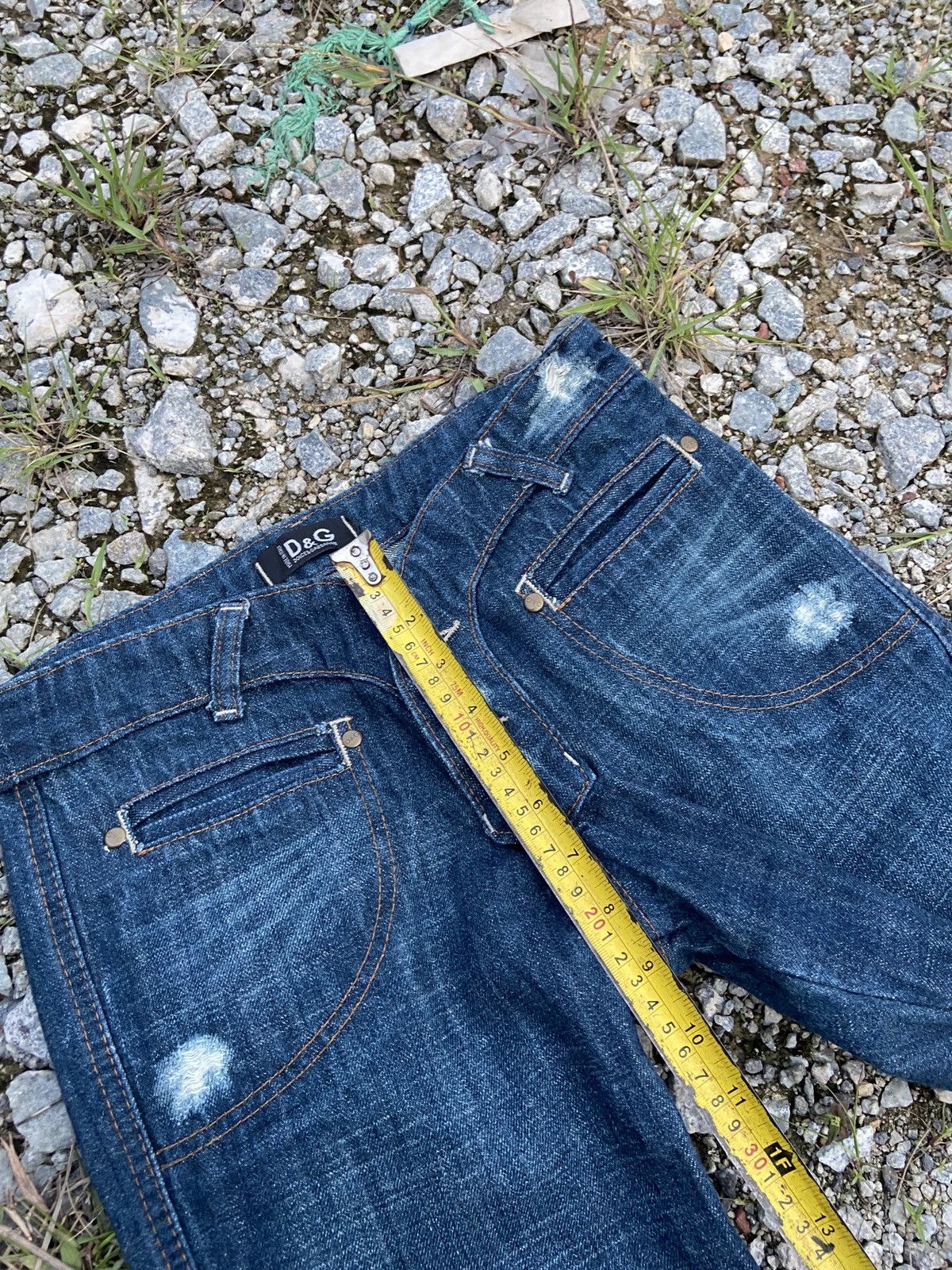 Dolce & Gabbana × Vintage Flare Dolce Gabbana Denim Size US 28 / EU 44 - 9 Thumbnail