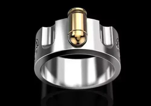 Jewelry × Vintage Vintage Bullet Ring Size ONE SIZE - 2 Thumbnail