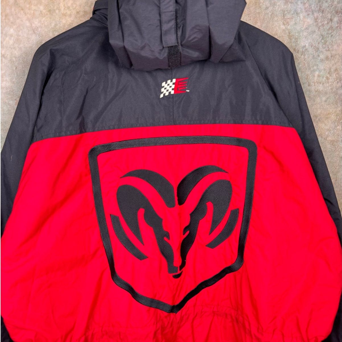 Vintage VTG 90s Dodge Ram Puffer Jacket Mens Sz XL Red Black Logo Size US XL / EU 56 / 4 - 3 Thumbnail
