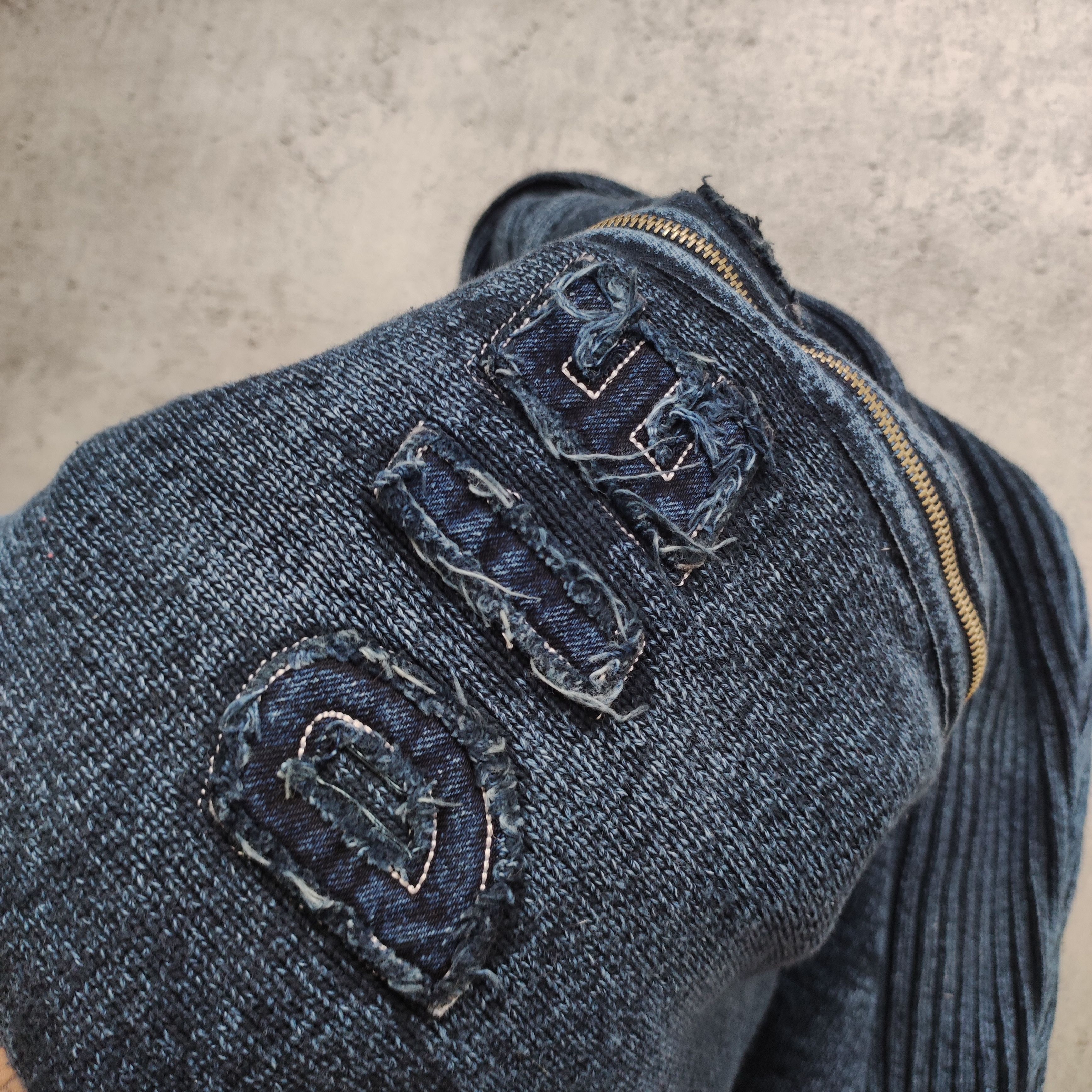 Diesel Vintage y2k Skate 00s Diesel Industry CO Zip Sweater Size US XXL / EU 58 / 5 - 7 Thumbnail