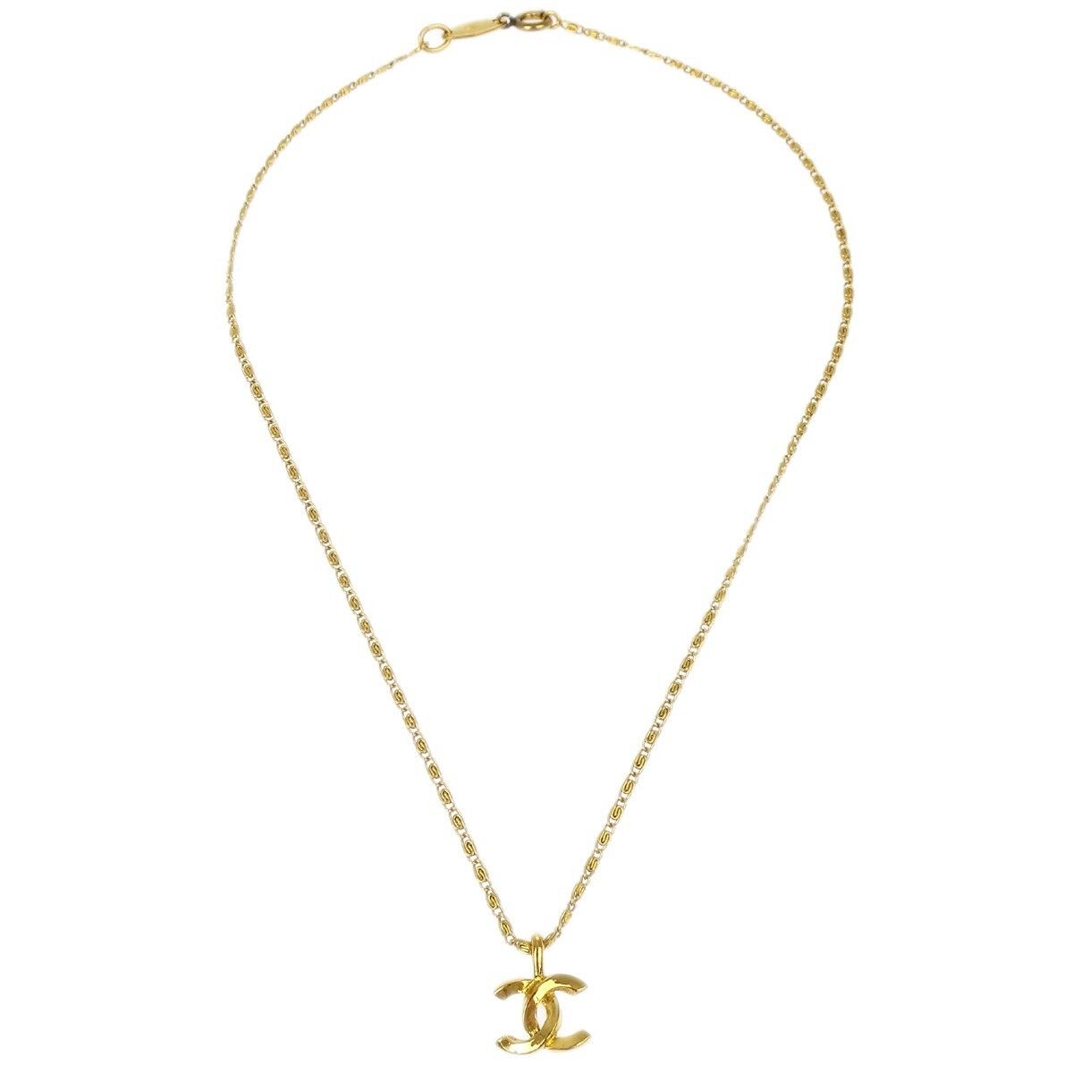 Chanel Chanel CC Pendant Necklace Metal Size ONE SIZE - 1 Thumbnail