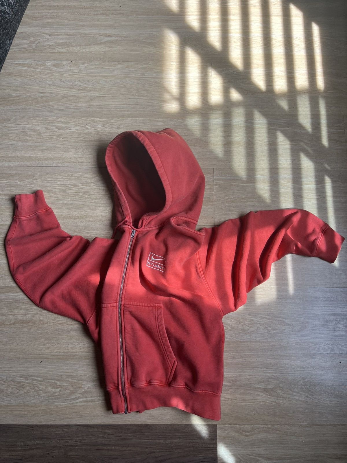 Nike × Stussy STUSSY X NIKE PIGMENT DYED ZIPUP HOODIE Size US M / EU 48-50 / 2 - 16 Thumbnail