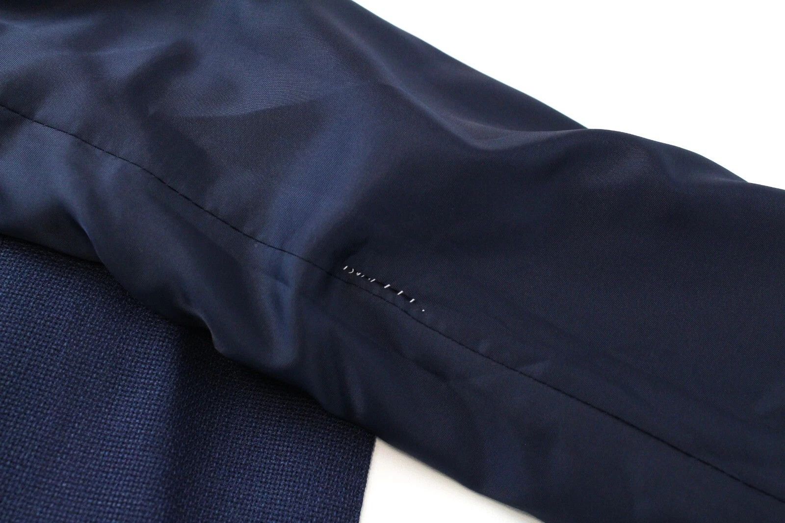 Suitsupply HAVANA UK34R Blue Wool Lined Blazer 59303 Size 34R - 7 Thumbnail