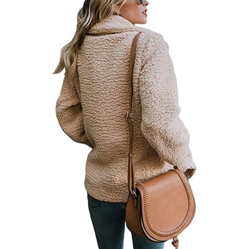 Other Dokotoo Womens Fashion 2024 Casual Female Warm Solid Oversiz Size S / US 4 / IT 40 - 2 Thumbnail