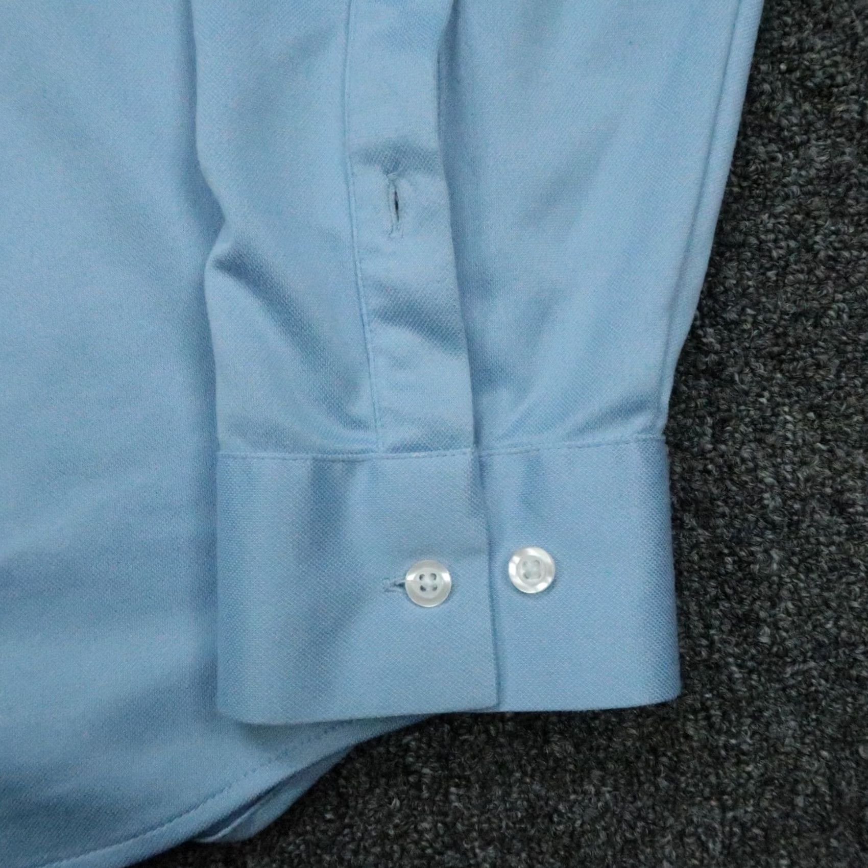 Vintage Ministry of Supply Shirt Mens XL Blue Slim Fit Button Up Long Sleeve Stretch Size US XL / EU 56 / 4 - 5 Thumbnail