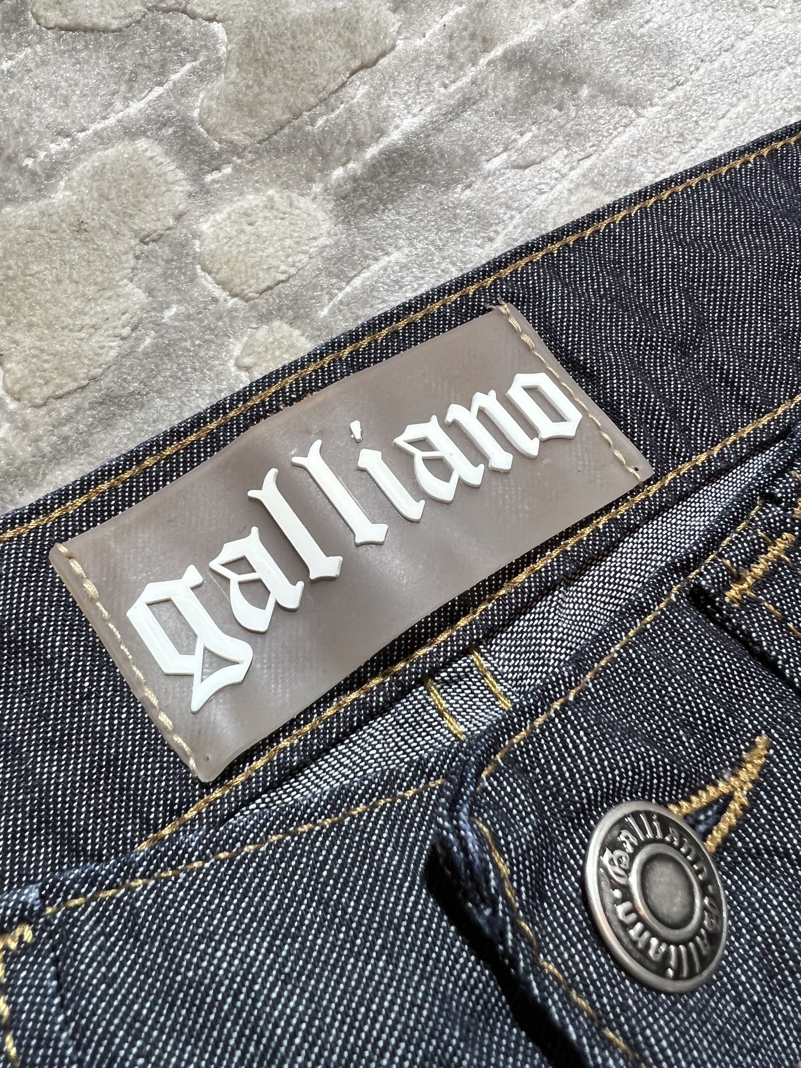 John Galliano VTG streetwear Galliano jeans denim vintage pants designer Size 25" / US 0 / IT 36 - 7 Thumbnail