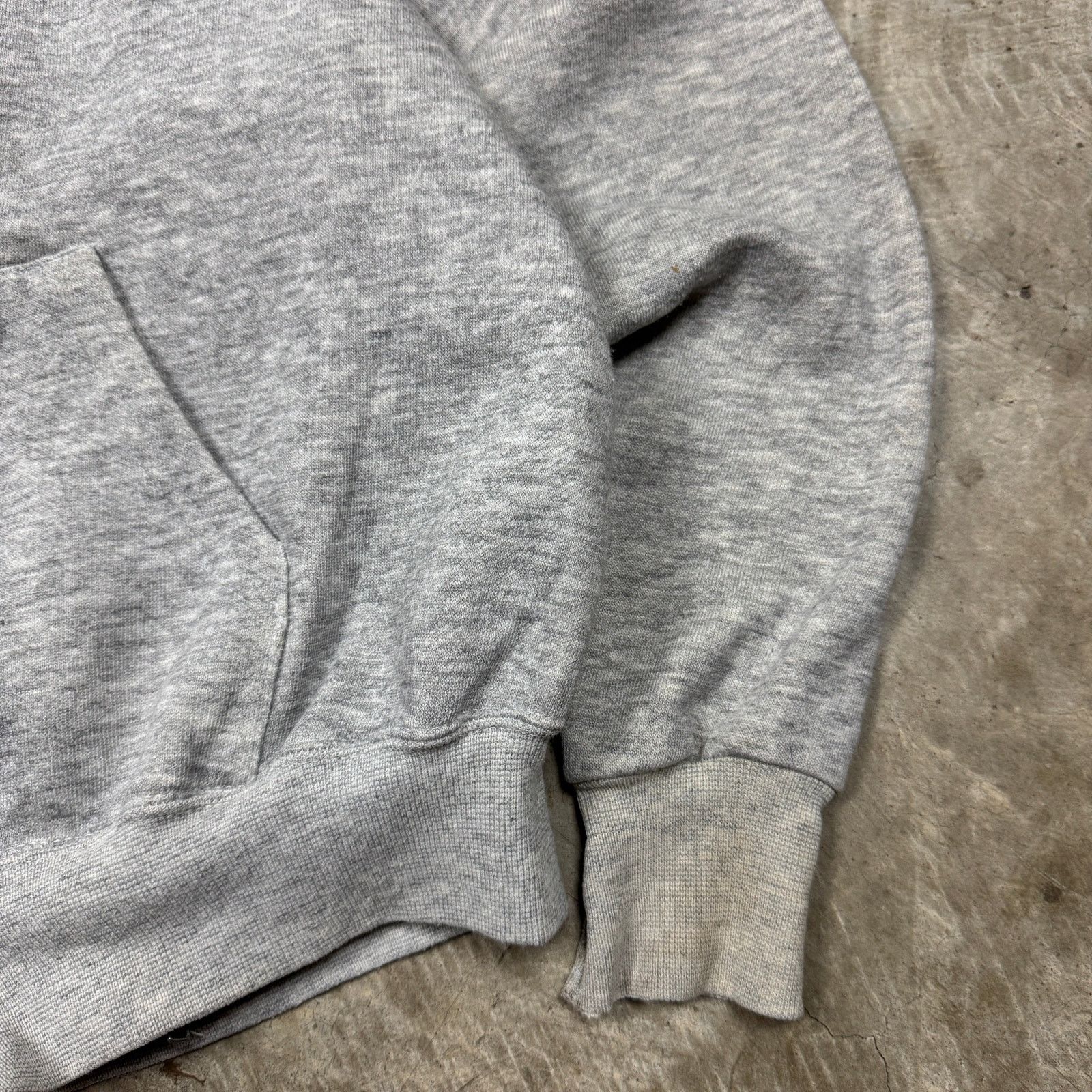 Kohl's × Vintage 80s Light Gray Blank Khols Sport Quality Zip Up Hoodie BC34 Size US M / EU 48-50 / 2 - 4 Thumbnail