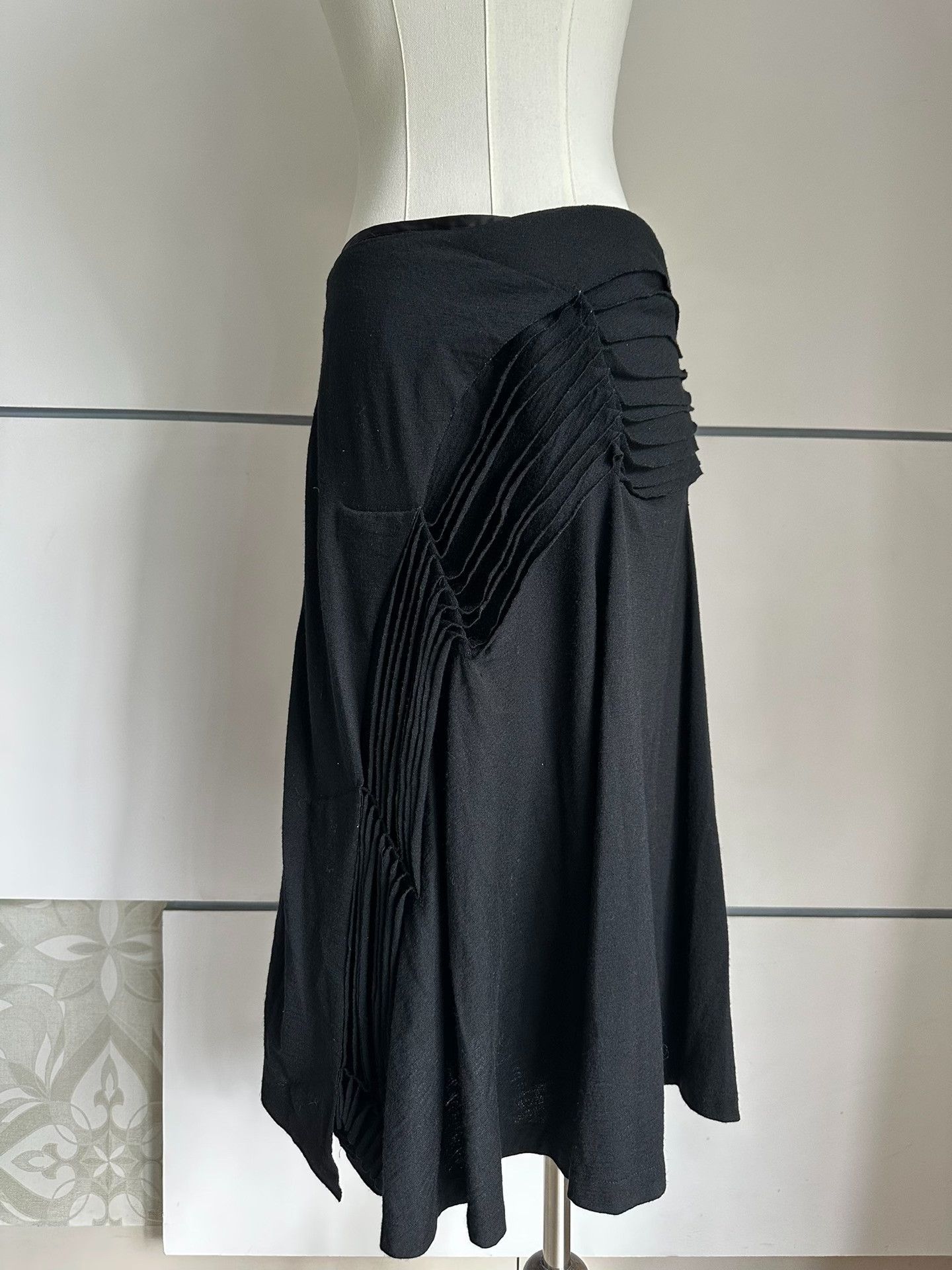 Junya Watanabe JUNYA WATANABE 00AW Waterfall Deconstructed Skirt| Size 26" / US 2 / IT 38 - 6 Thumbnail
