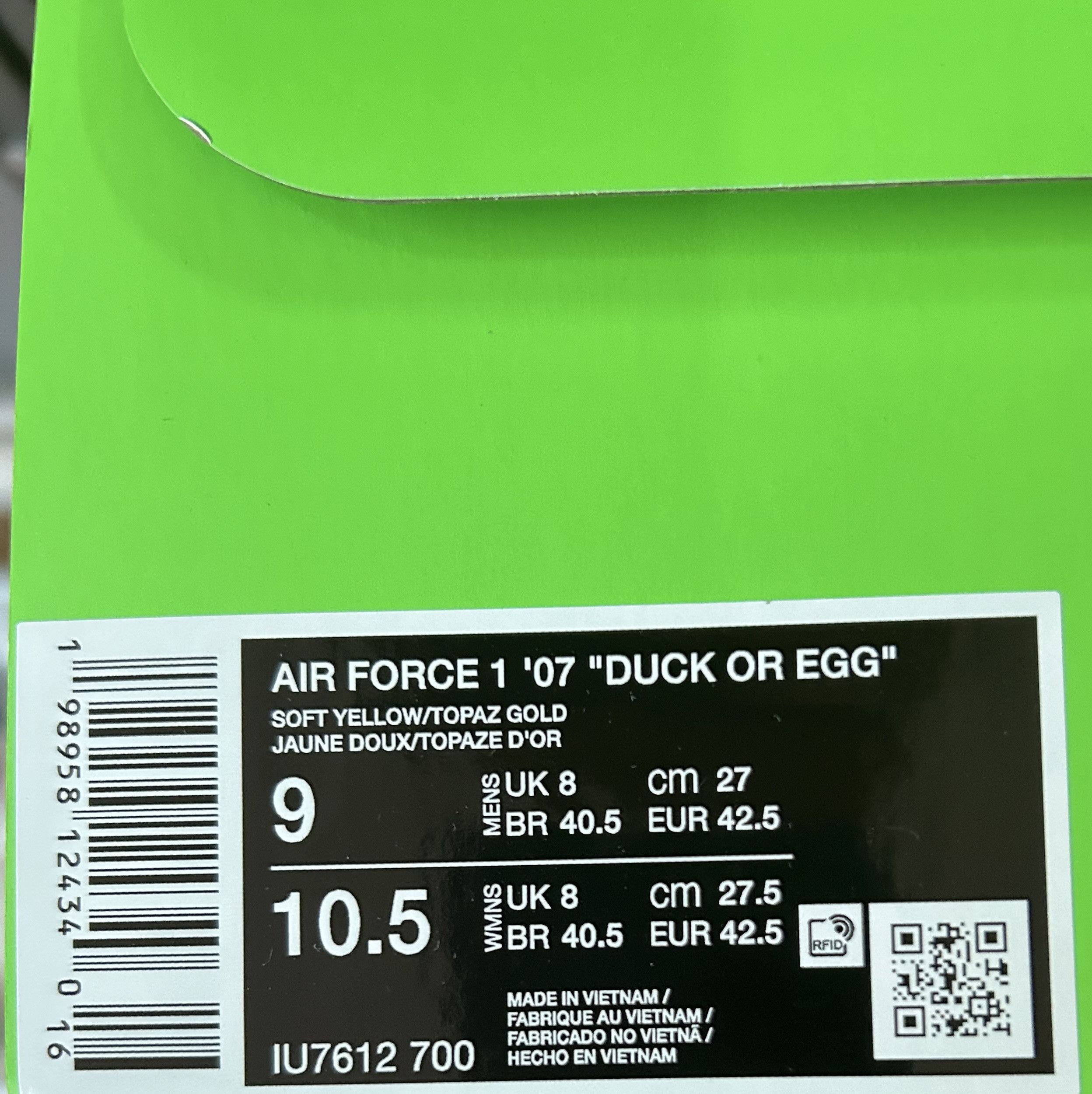 Nike Nike Air Force 1 Low Ducks of a Feather Duck or Egg Size US 9 / EU 42 - 5 Thumbnail