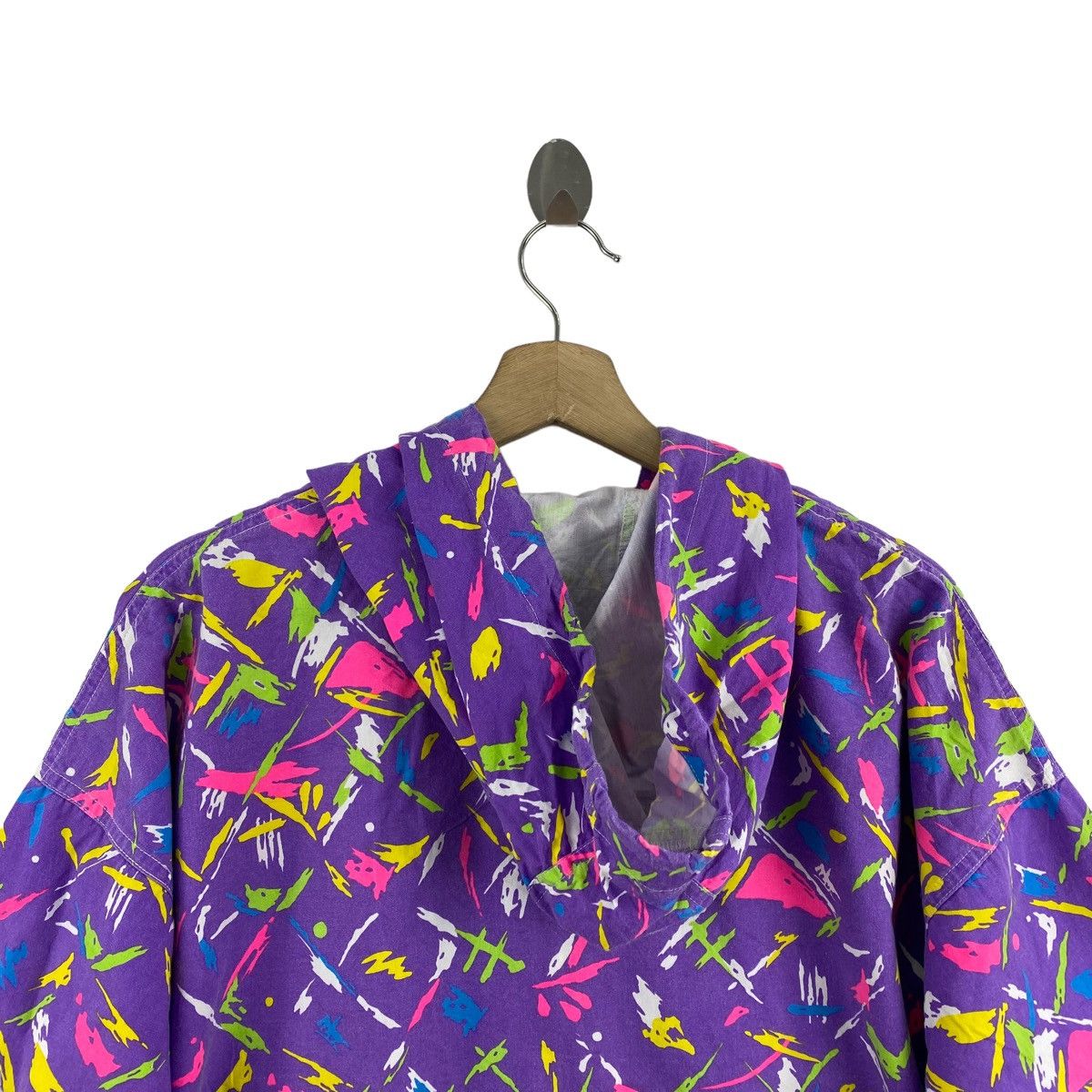 Other BALI BARREL Surf Team Pop Art Overprint Purple Hoodie Size US XXL / EU 58 / 5 - 4 Thumbnail
