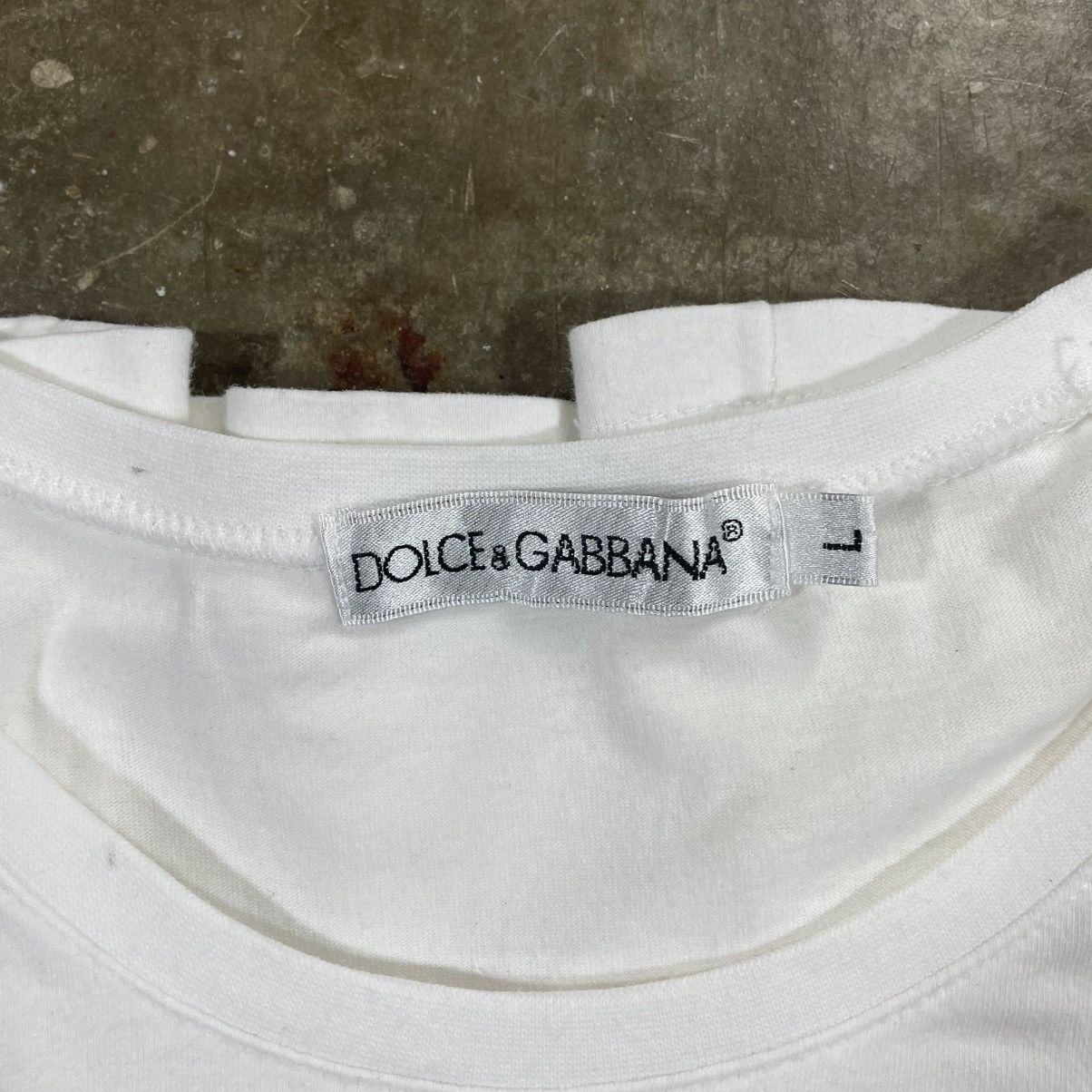 Dolce & Gabbana Dolce&Gabbana D&G Tshirt Size L / US 10 / IT 46 - 2 Thumbnail