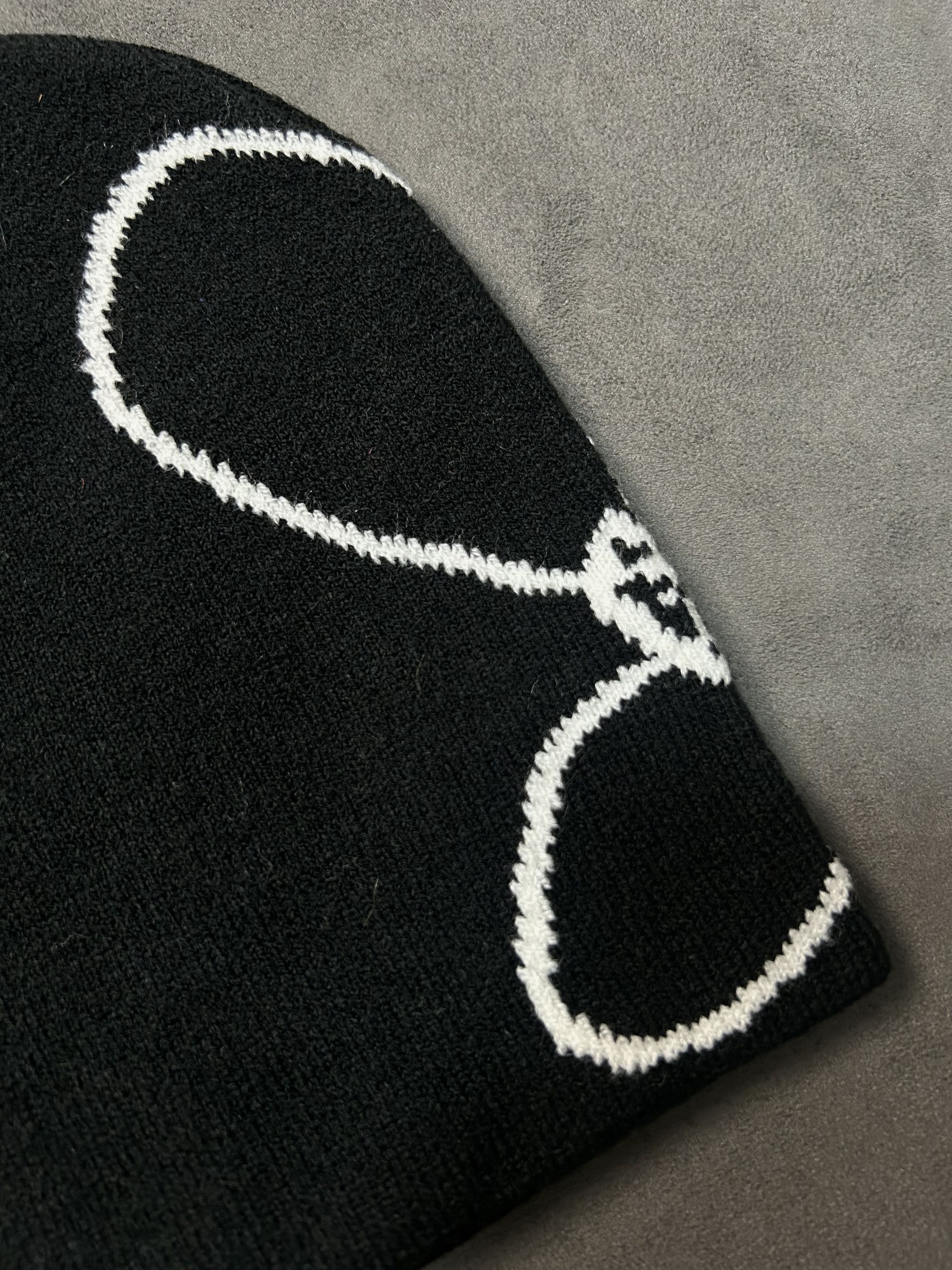Japanese Brand Anime Flower Boy Graphic No Cuff Knit Beanie Black Hat OS Size ONE SIZE - 5 Thumbnail