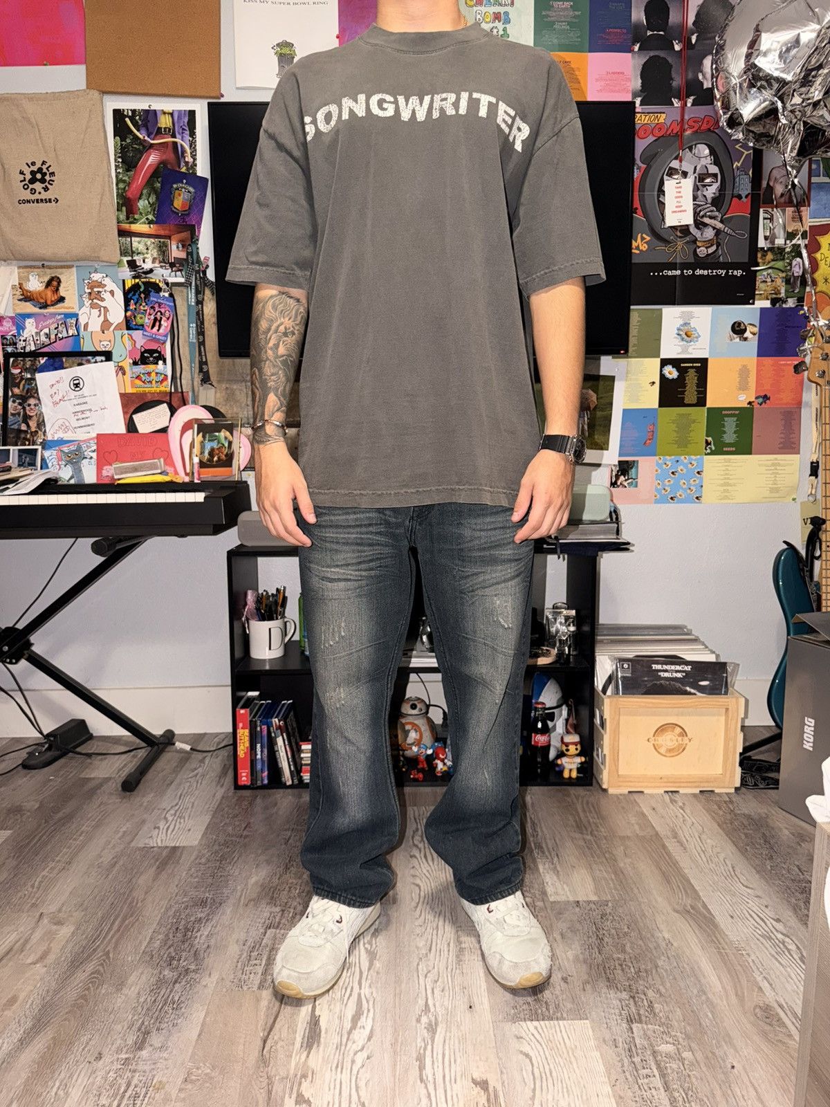 Basketcase Songwriter Tee
