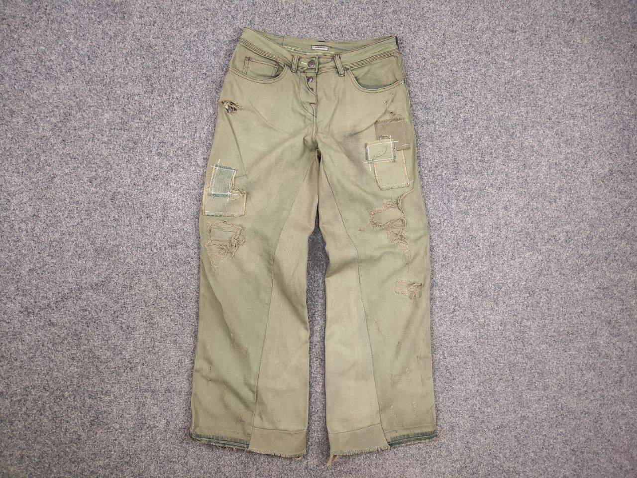 🤢 Miss Sixty Vintage Y2K Baggy Distressed Denim Jeans