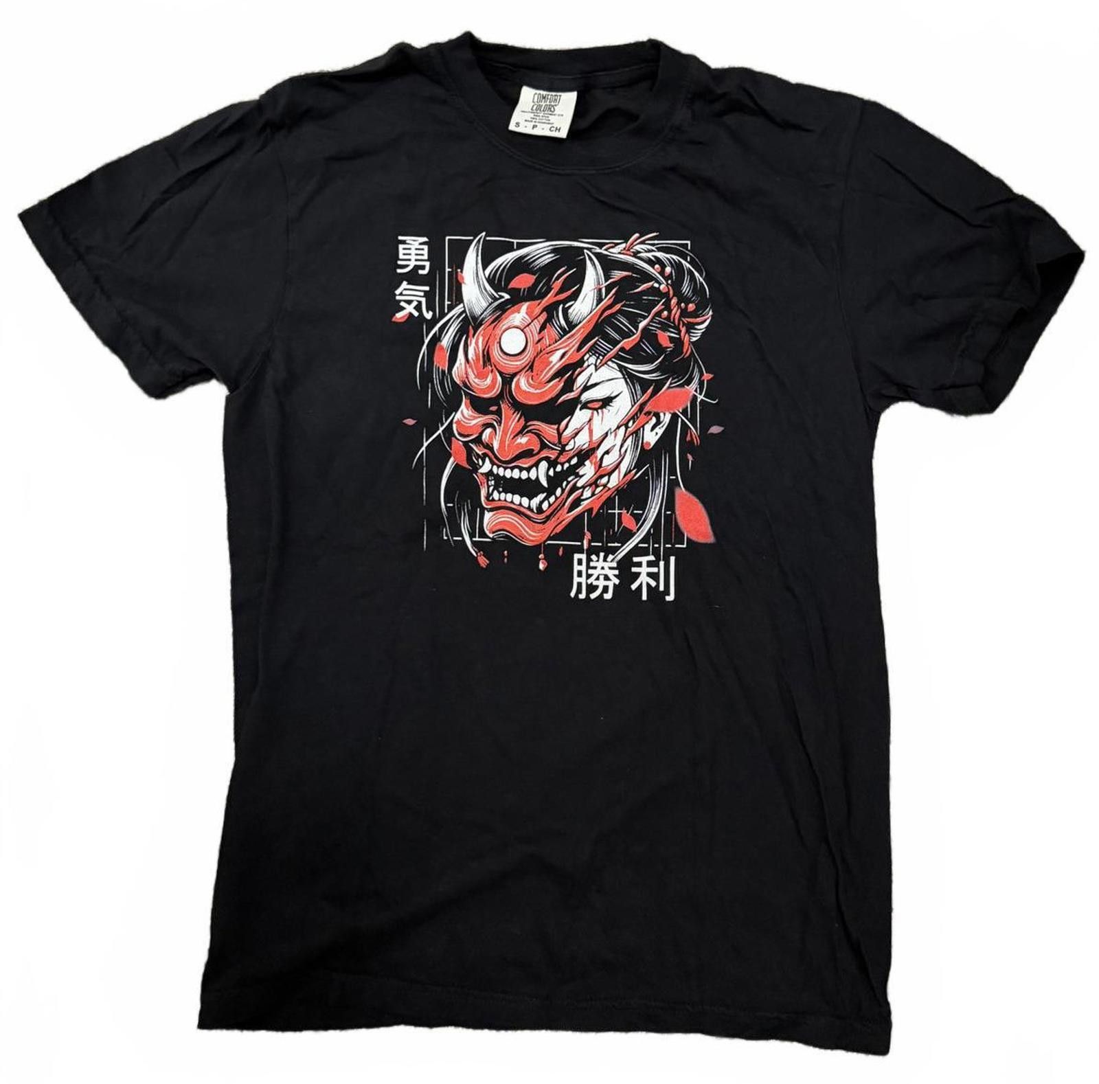 Other Badass Oni Mask T-shirt in Black (SMALL) Size S / US 4 / IT 40 - 1 Thumbnail